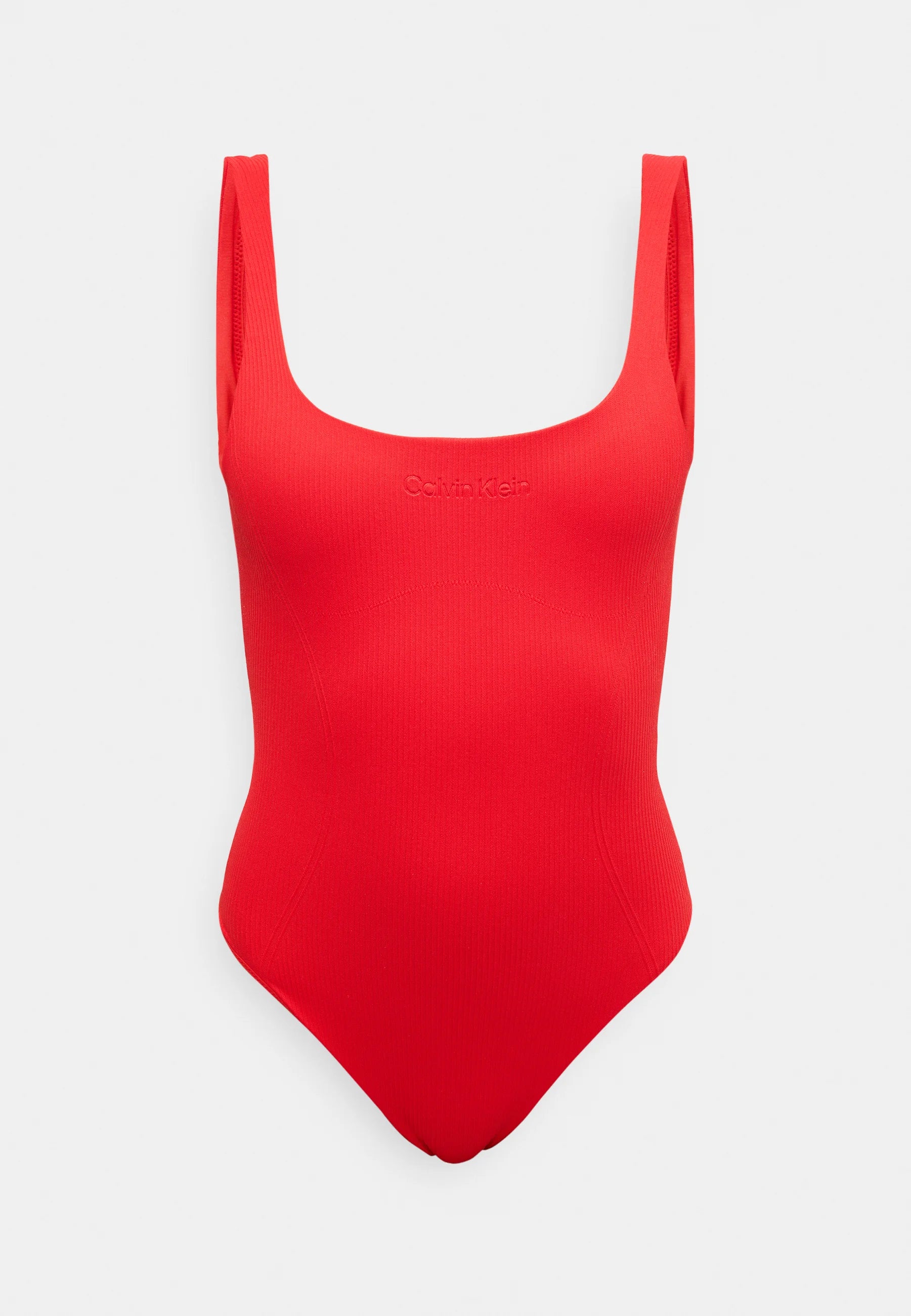 Jednodílné plavky Calvin Klein Icon – Goji Berry