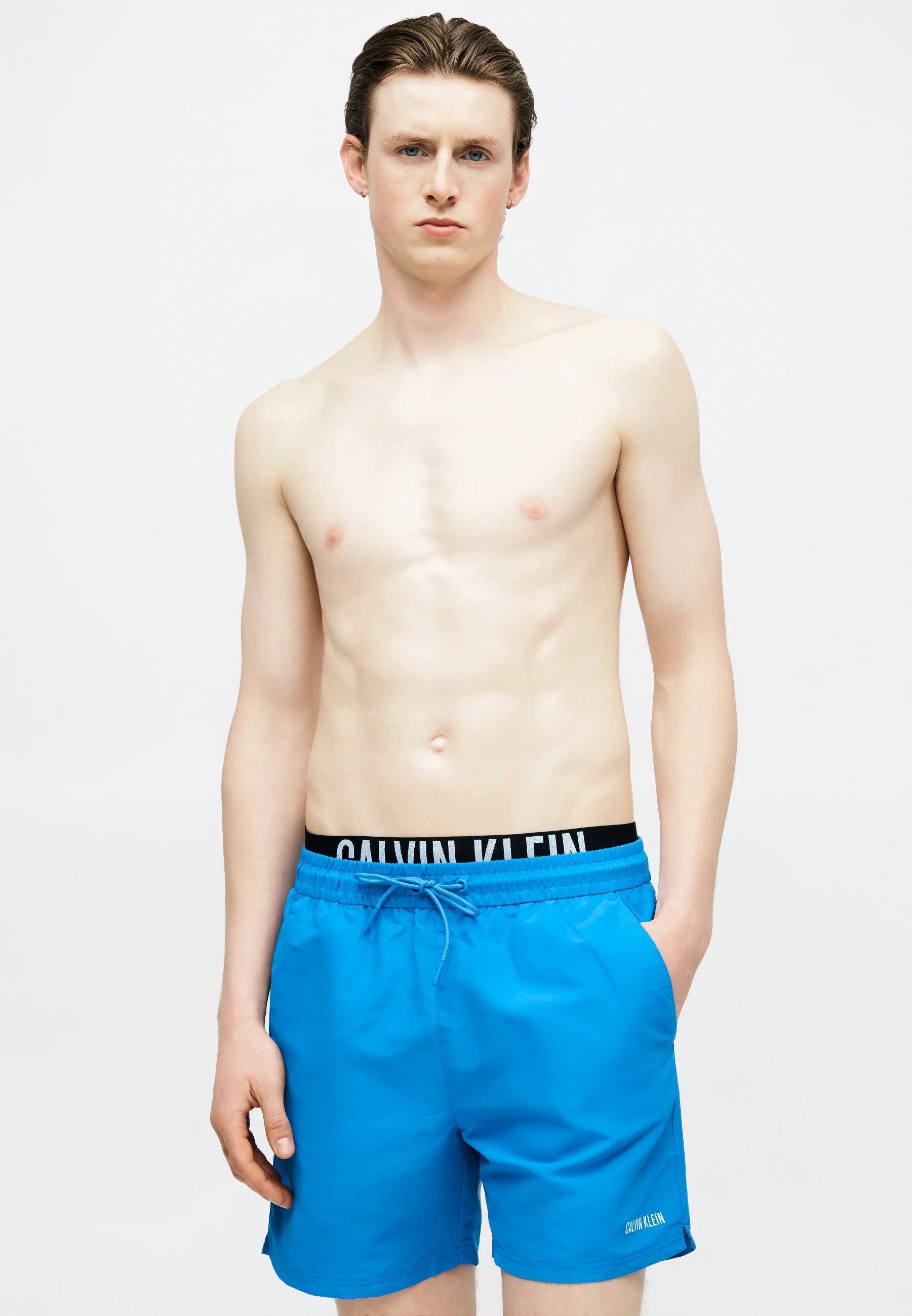 Calvin Klein Medium Drawstring Swim Shorts – Aegean Ocean