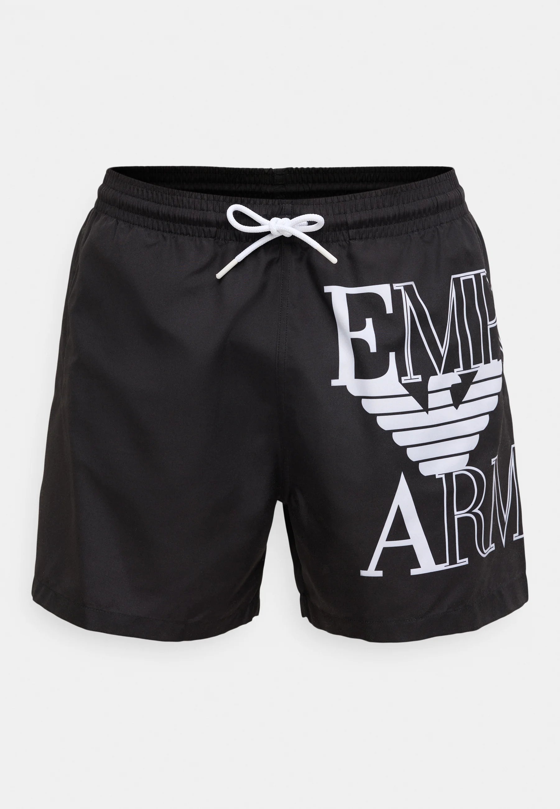 Short de bain Boxer Emporio Armani EA7 Bold Logo - Noir