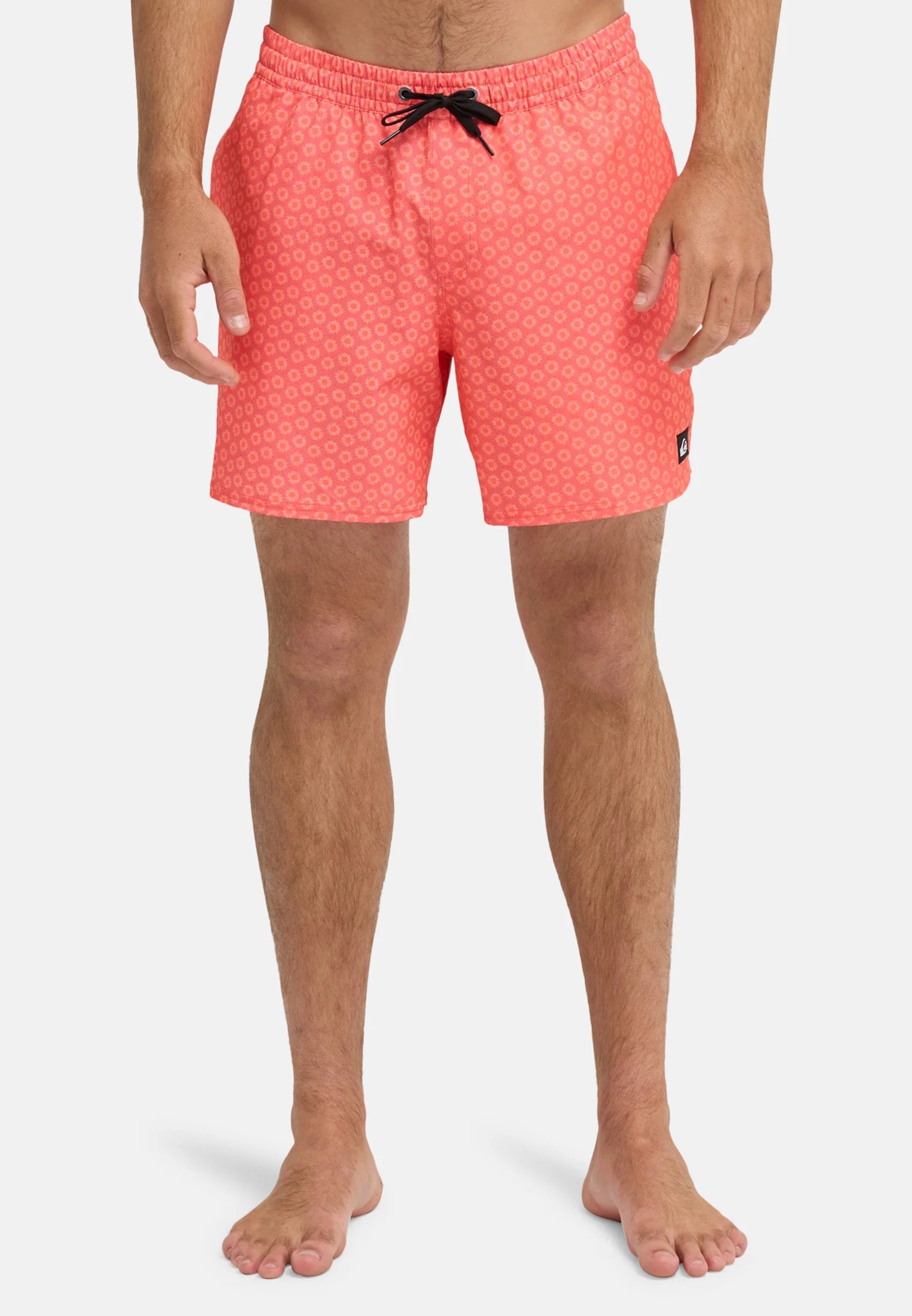 Quiksilver Printed Volley 16 Swim Shorts – Green Print