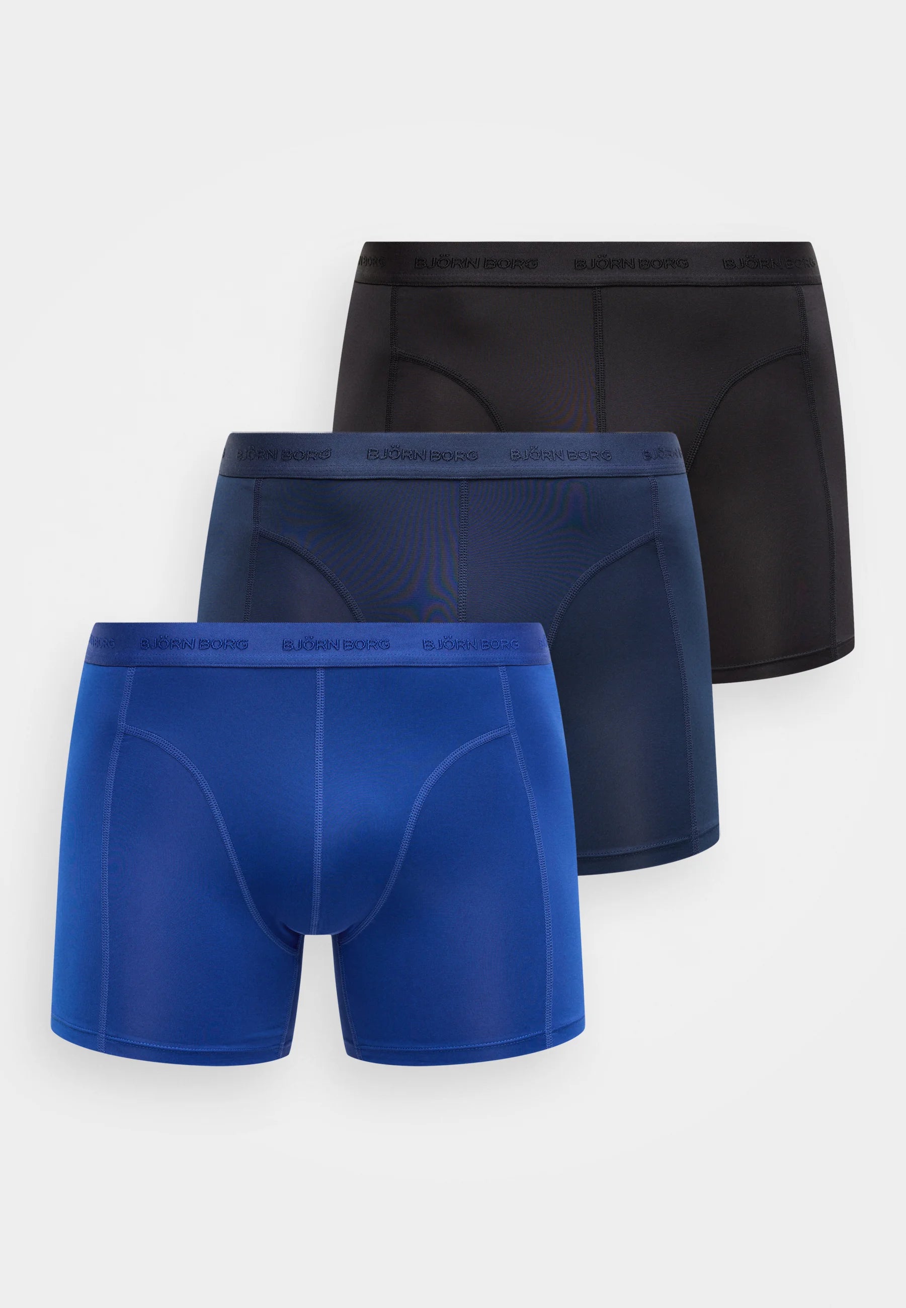 Björn Borg kufry 3 Pack – černá, modrá, tmavě modrá