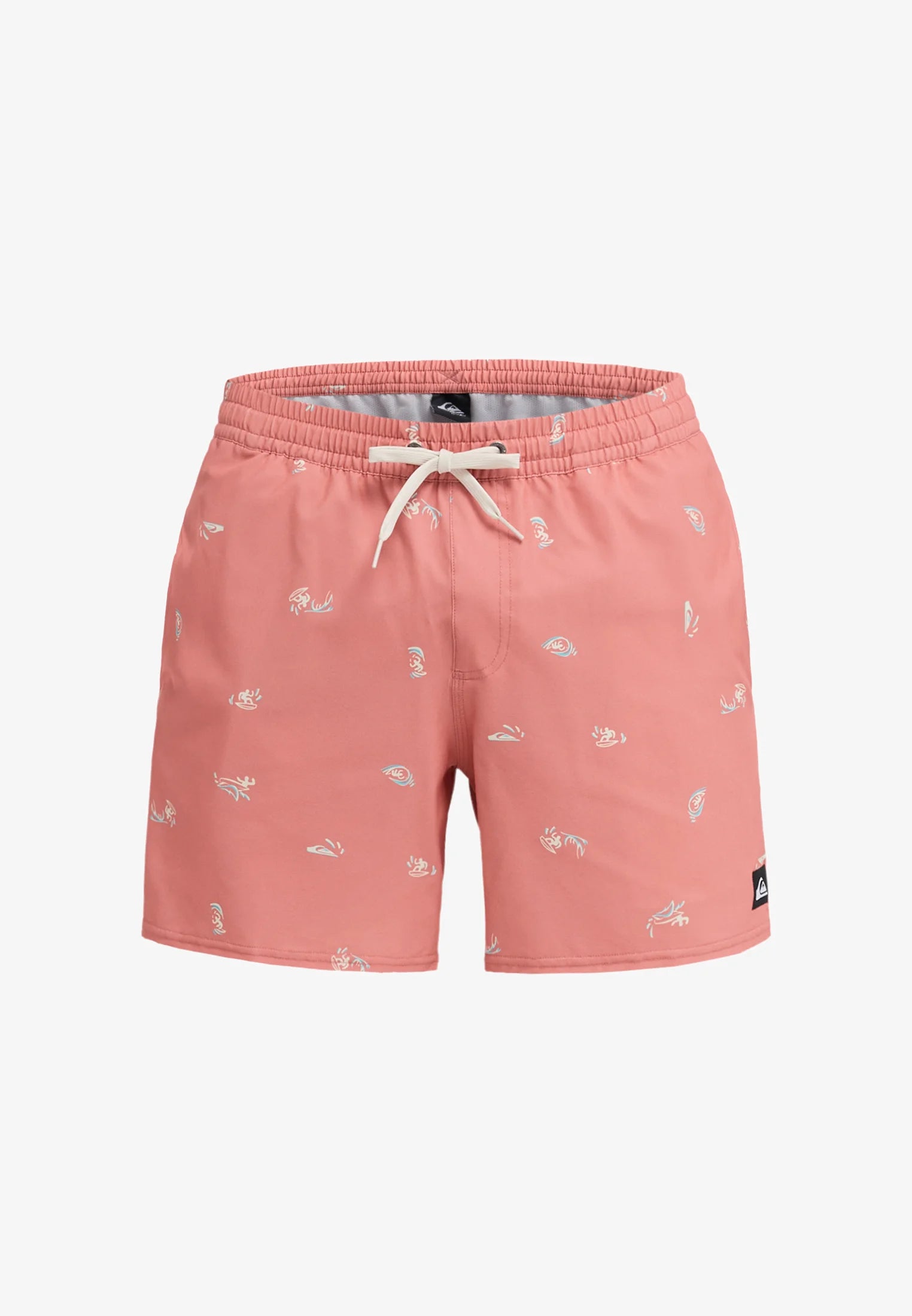 Pantaloncini da bagno Quiksilver Volley 16 stampati – Verdi