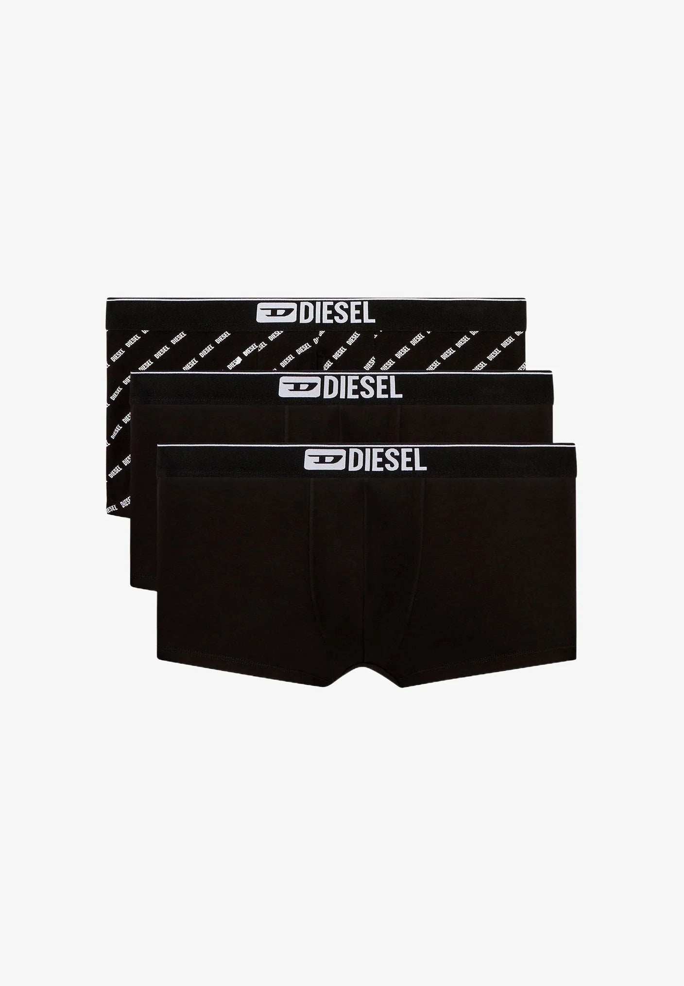 Diesel Damien Lot de 3 boxers – Noir