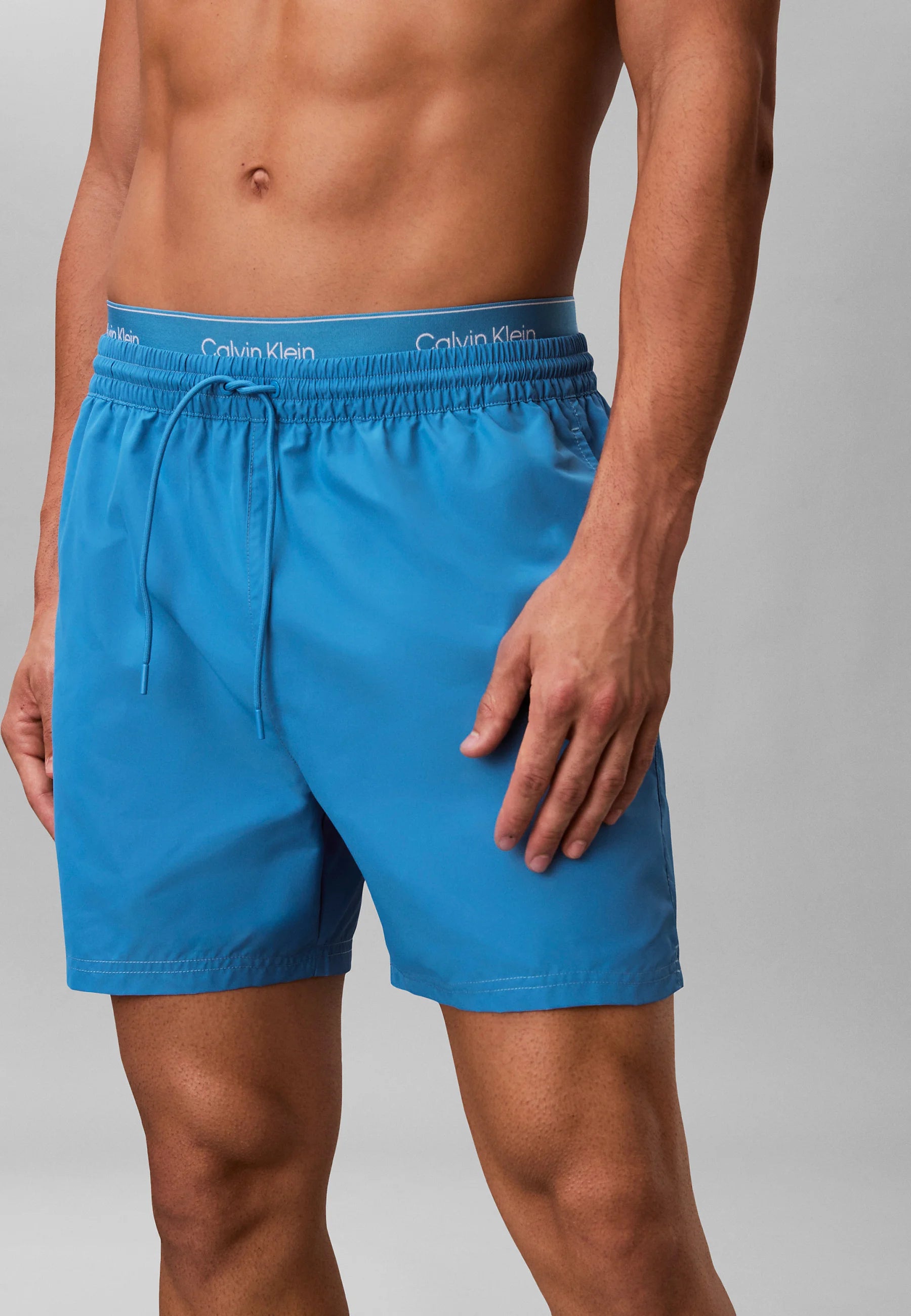 Spodenki kąpielowe Calvin Klein – Cendre Blue
