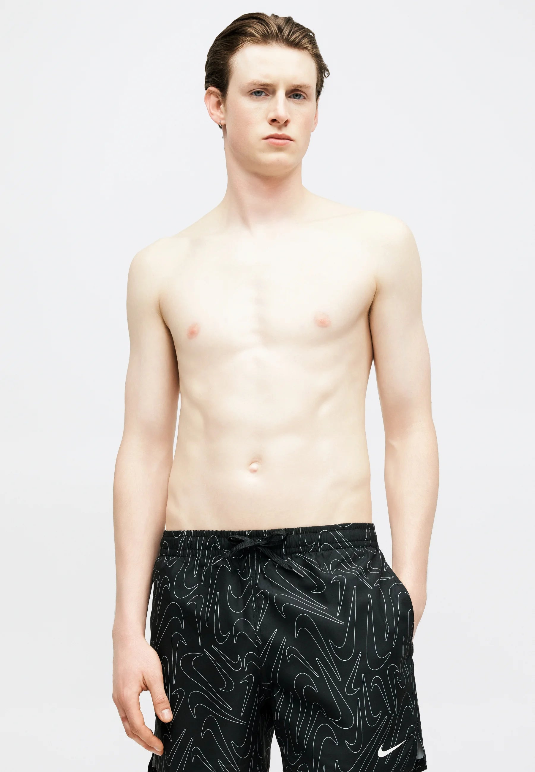 Short de bain Nike Swim Breaker Logofetti Volley – Noir