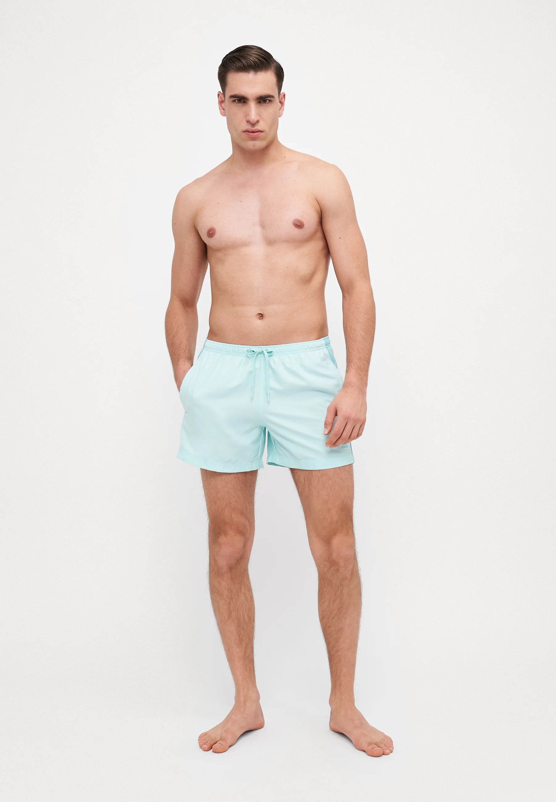 Adidas Originals ADIC Swimming Shorts – Semi Flash Aqua