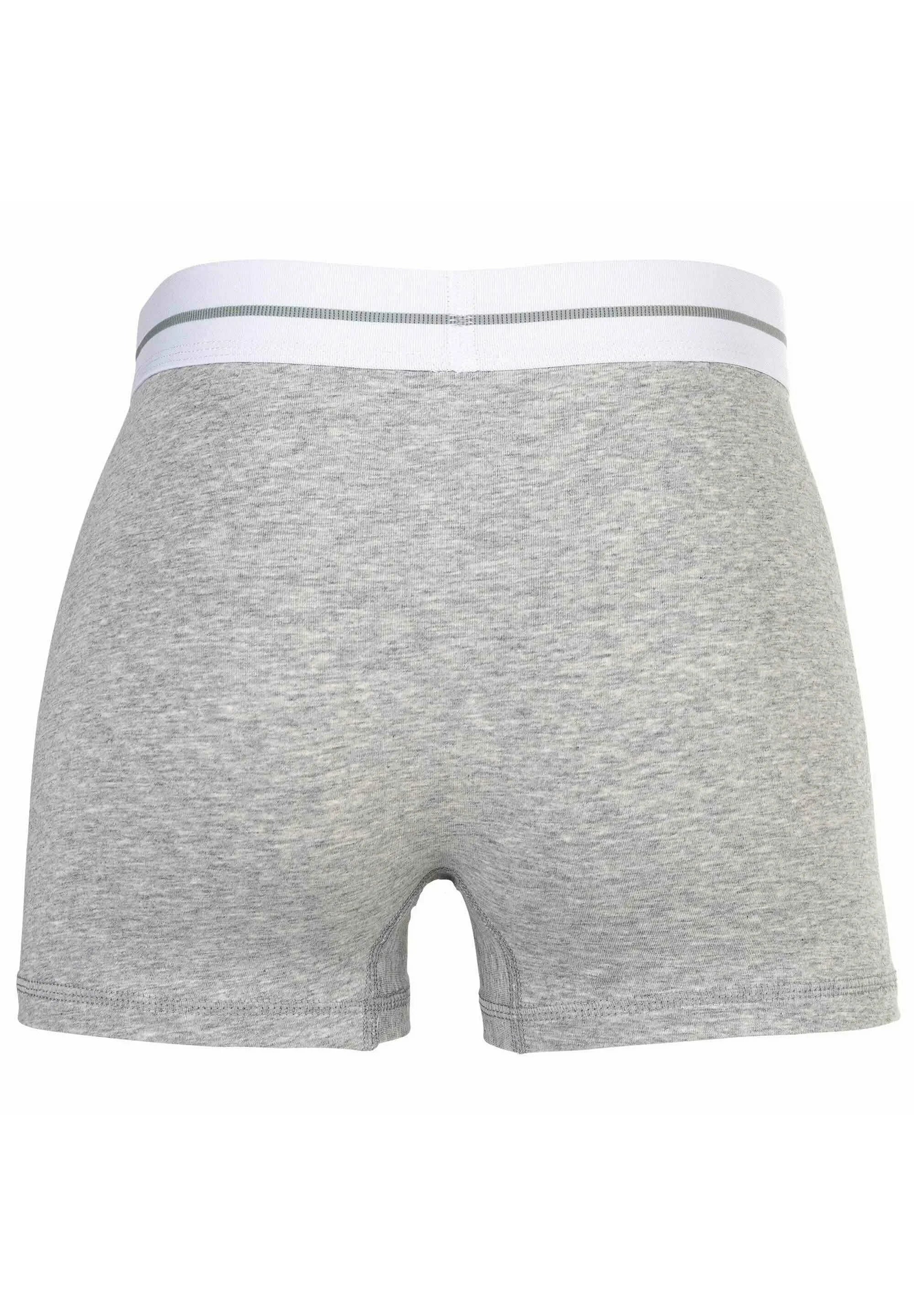 Ellesse Ambria 6 Pack Trunks – Black, White, Grey