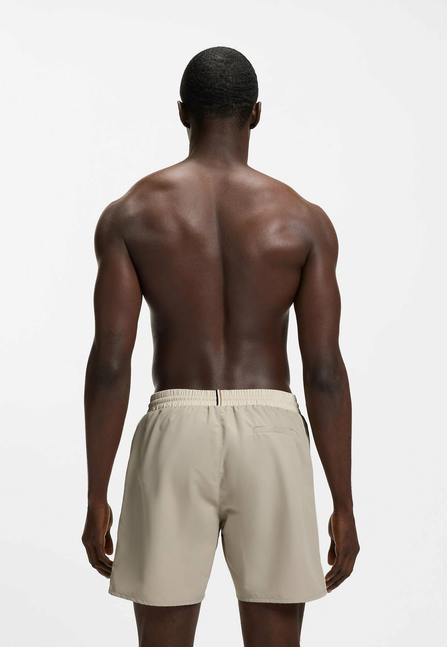 BOSS Starfish Swim Shorts – Light Beige Four