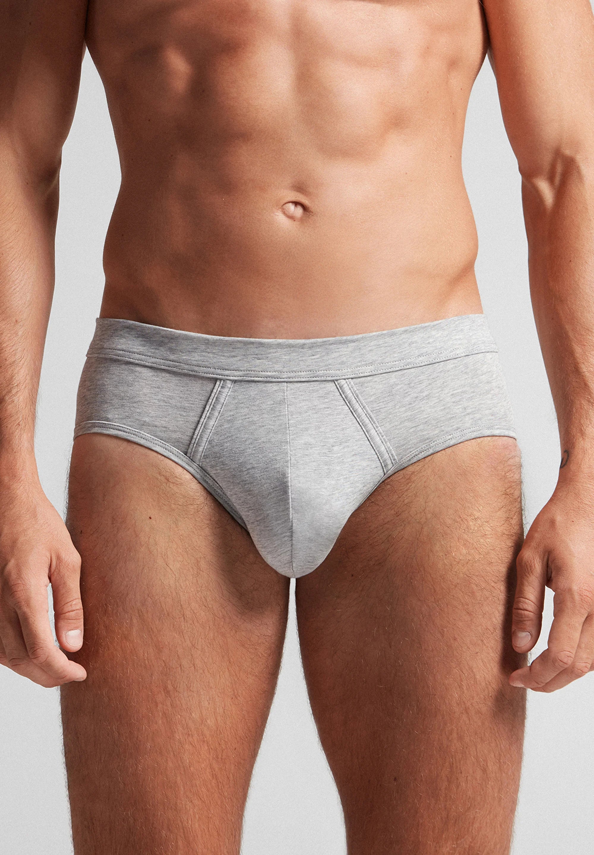 Slip Classique UIMAN Intimissimi Uomo – Gris Clair Mélange