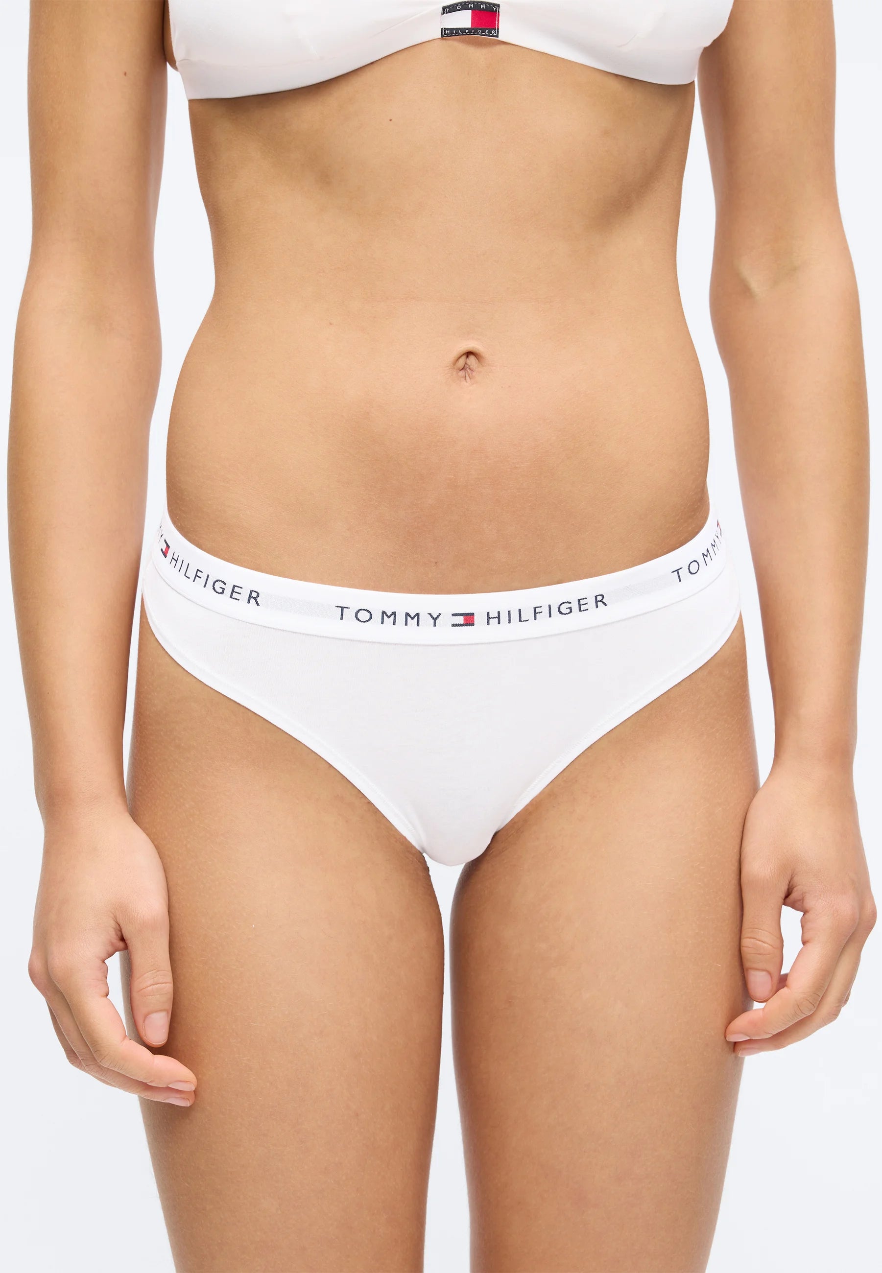 Tommy Hilfiger Essential Waistband 5-Pack Thongs – Pink, Blue, White, Red, Twilight