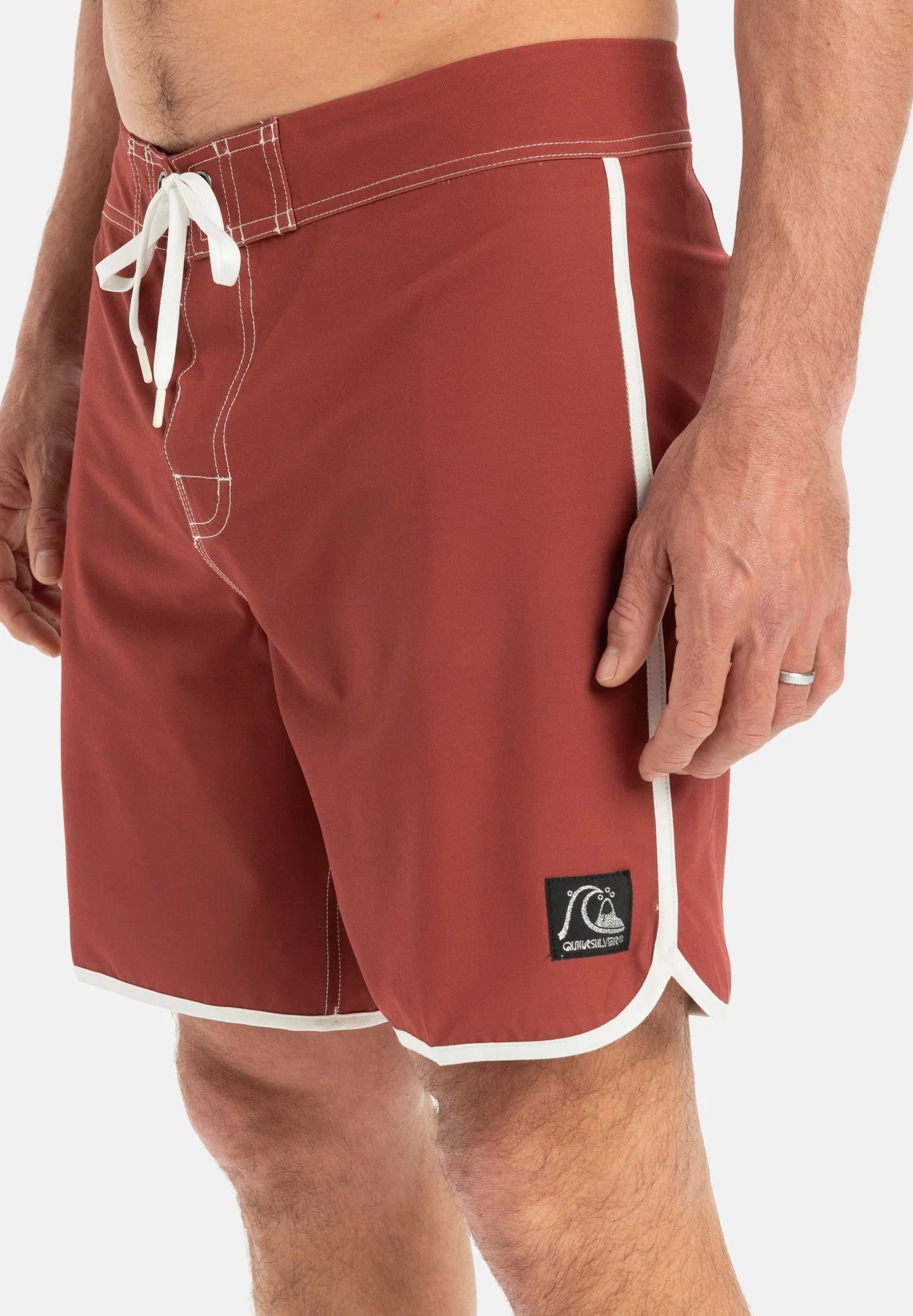 Quiksilver Original Scallop 18 Swim Shorts – Cyan