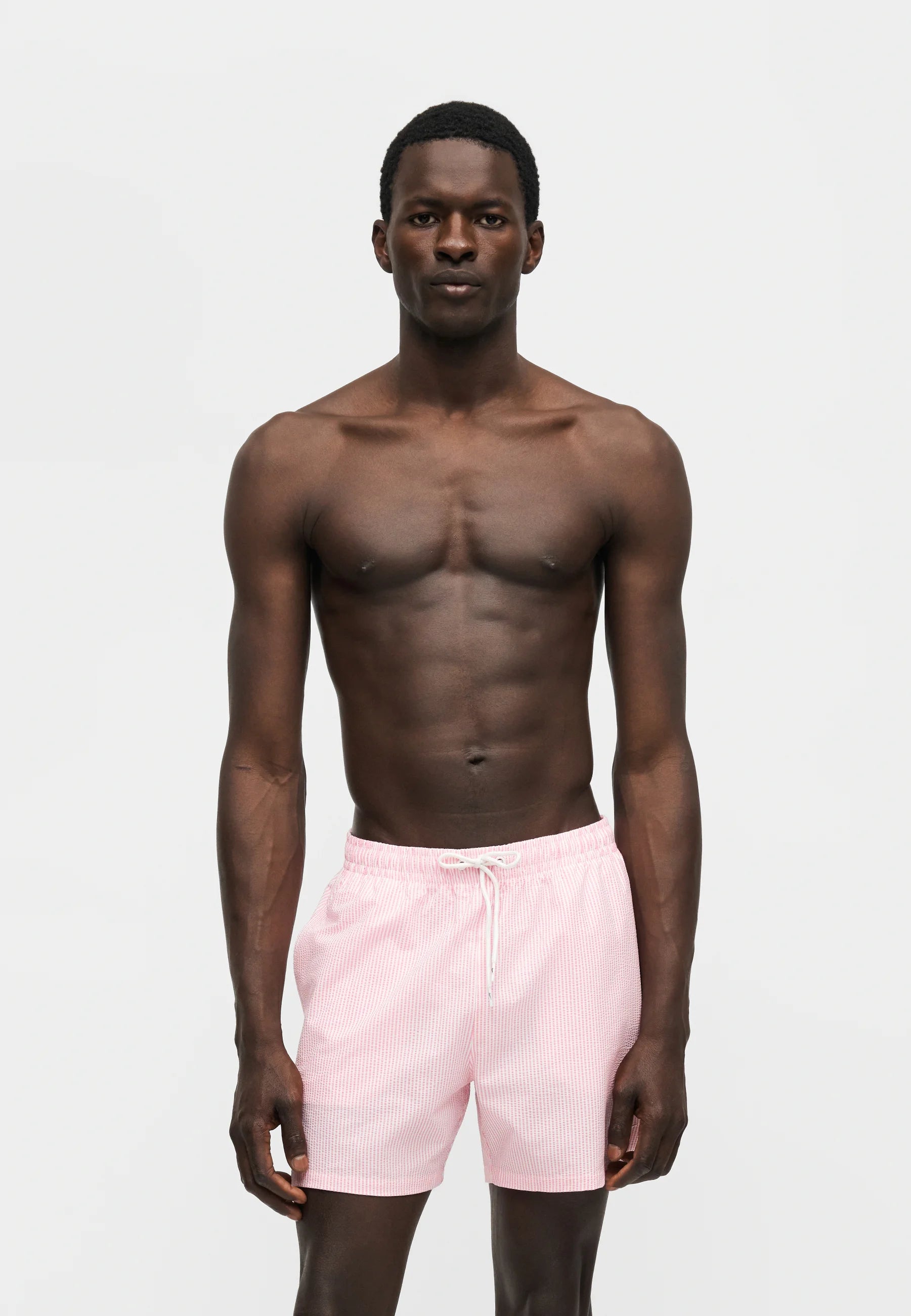 Short de bain Nike Swim Breaker Ripple Texture Volley - Rose brillant