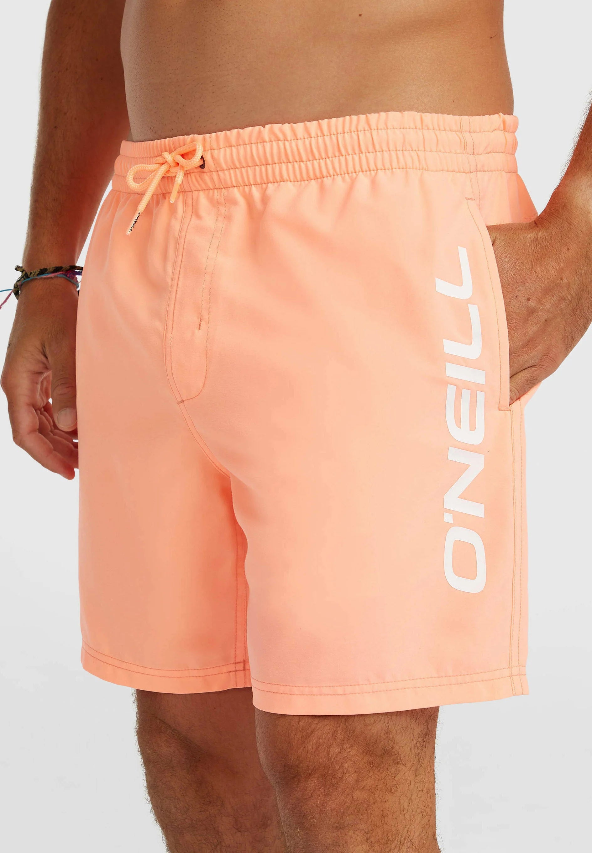 Pantaloncini da bagno O'Neill Logo 16 - Funky Peach