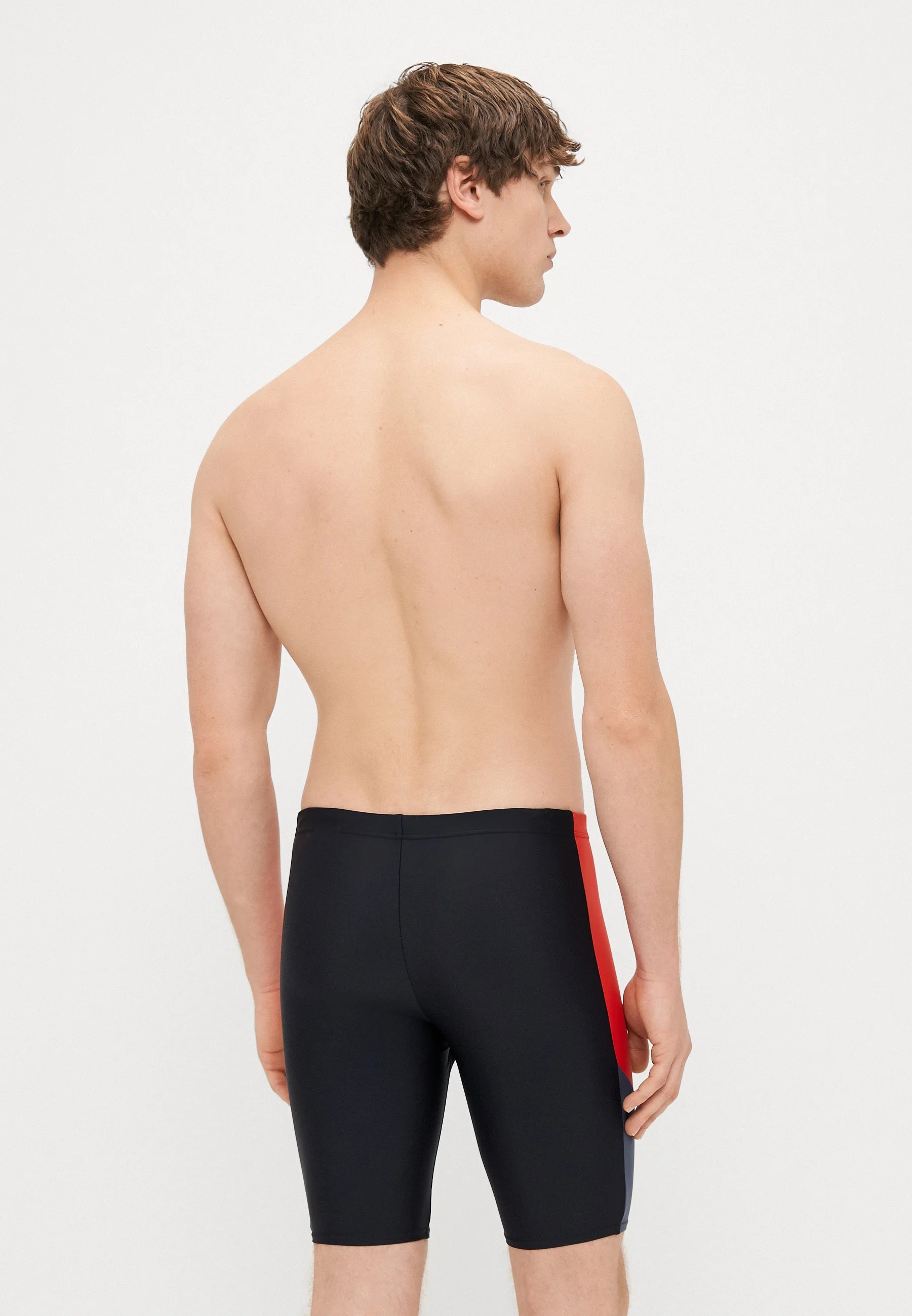 Speedo Dive Jammer – Anthracite, Rouge à haut risque