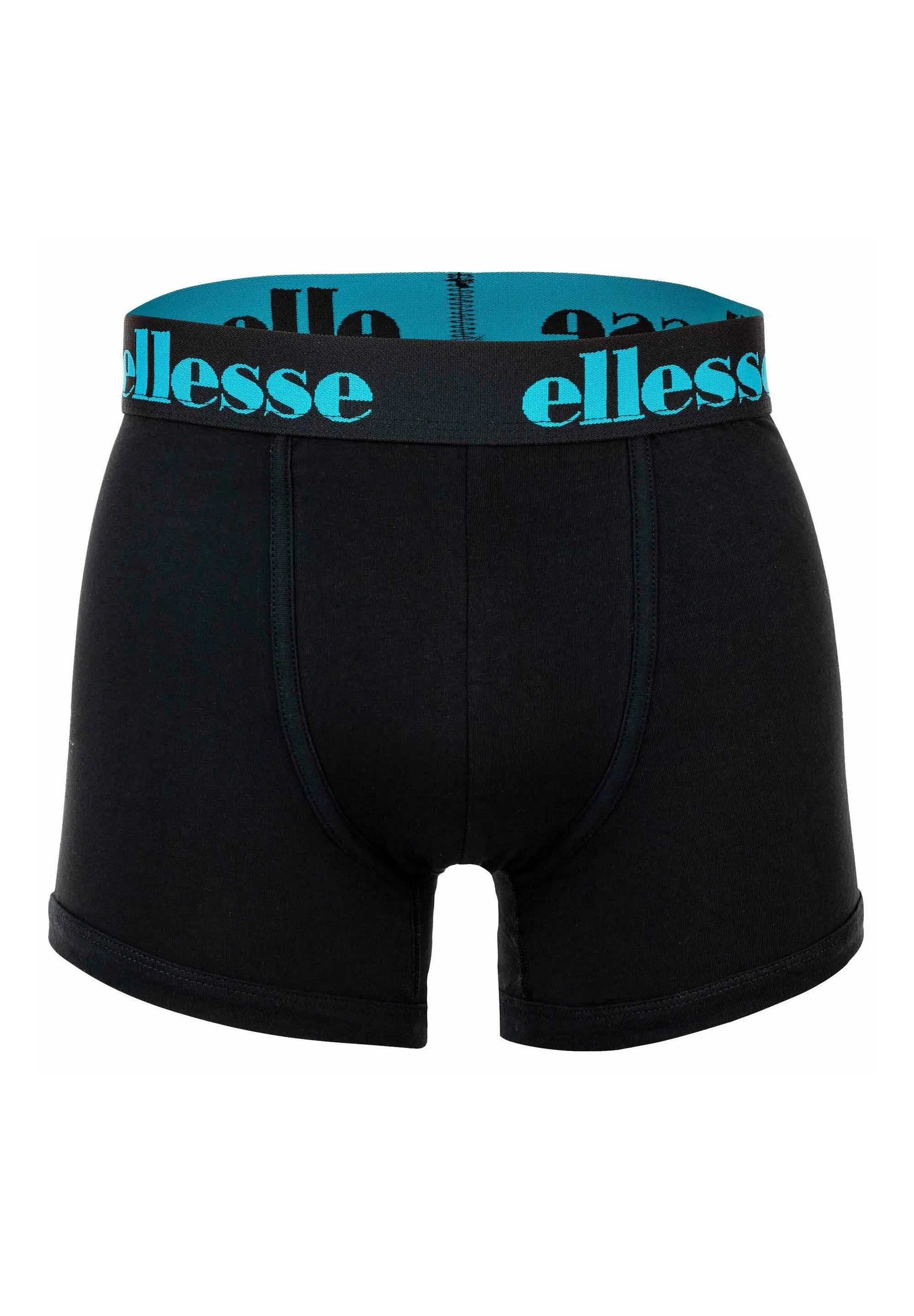 Ellesse Core 7 Pack Trunks – Black Multicolor
