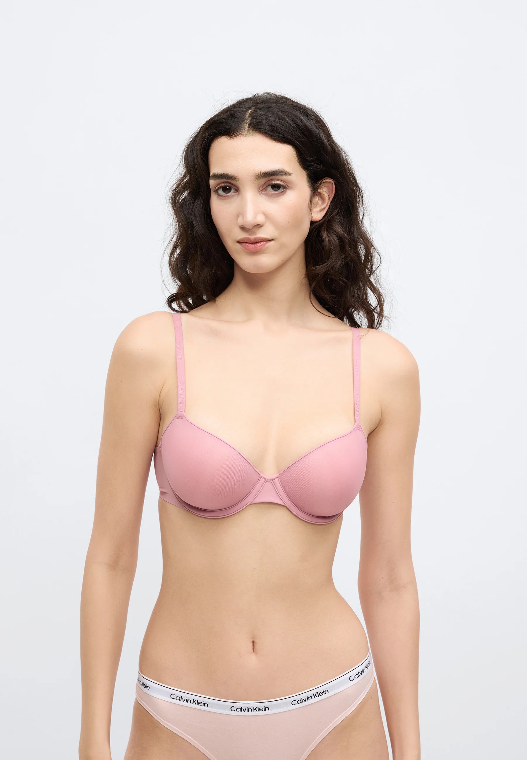 Calvin Klein Lightly Lined Underwired Bra – Soft Mauve