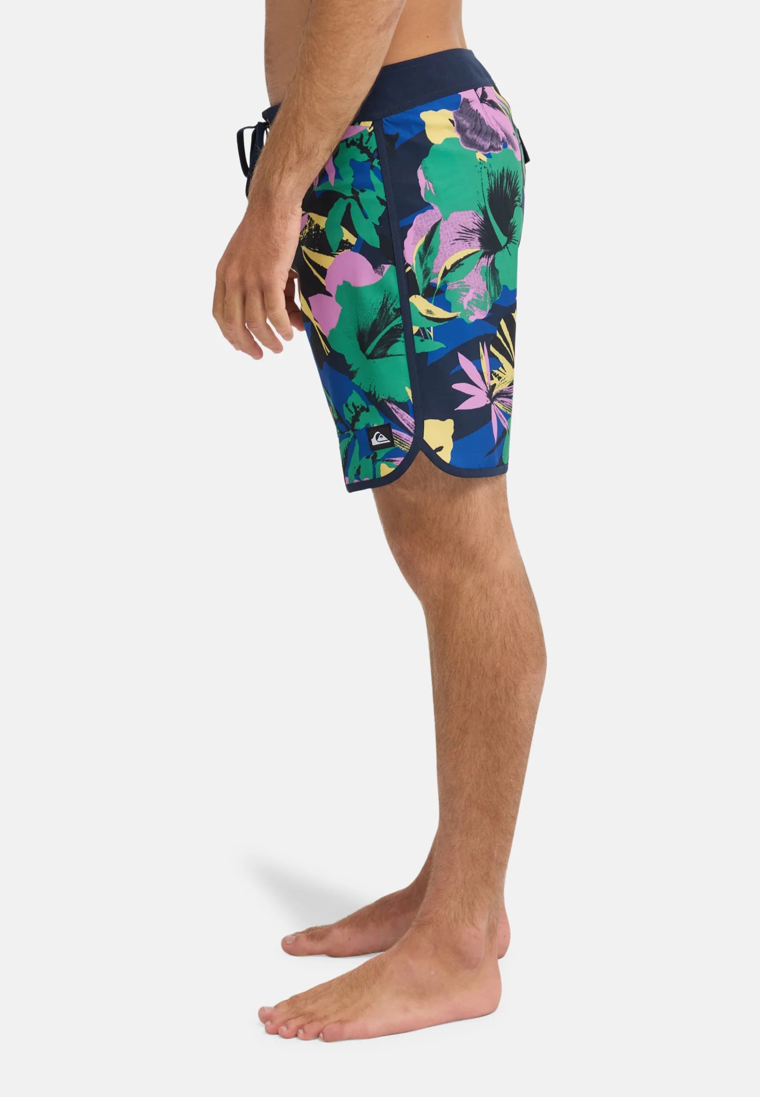 Quiksilver Surf Scallop 18 Badeshorts – Khaki