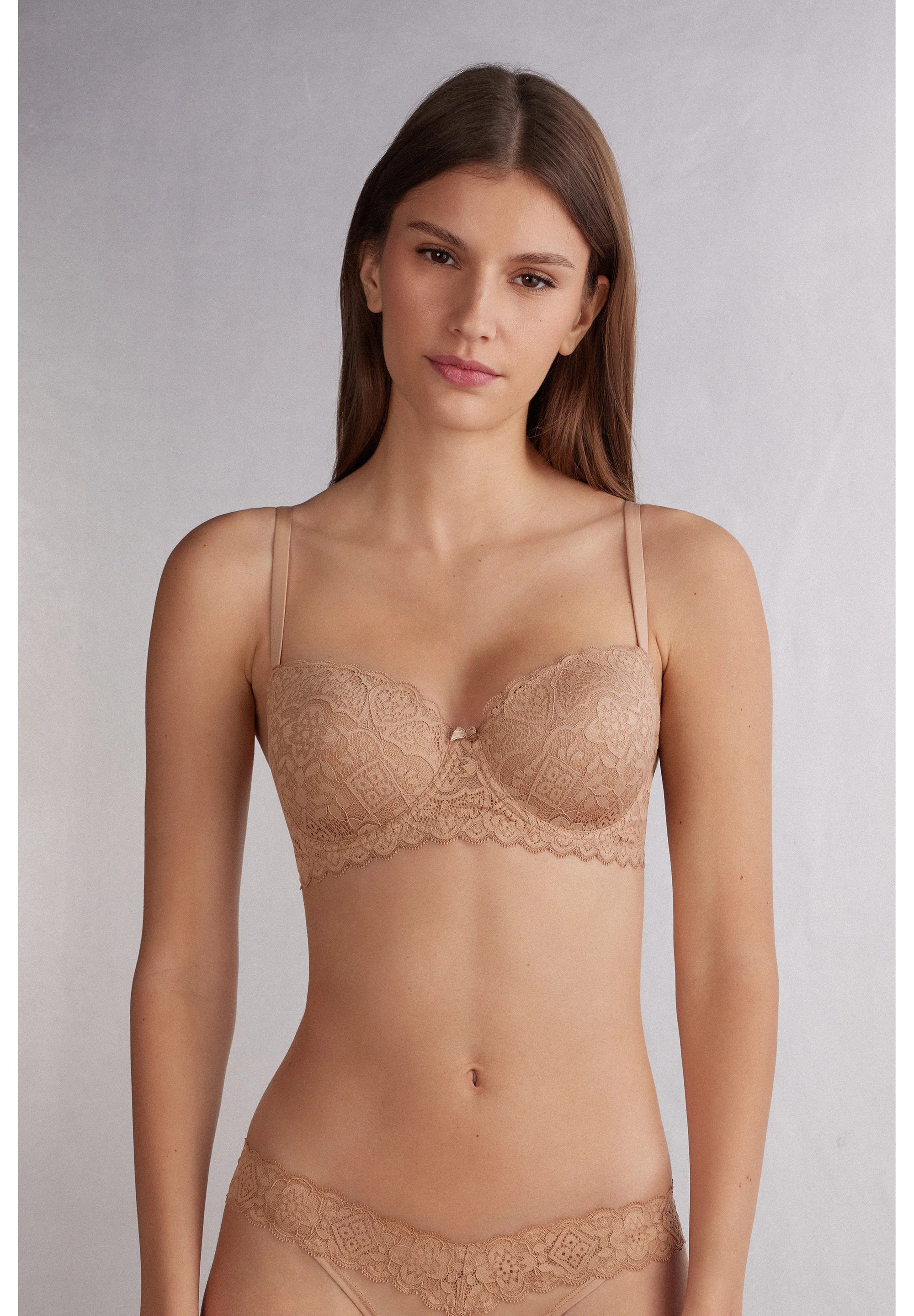 Intimissimi Sofia Soutien-gorge à armatures – Marron clair