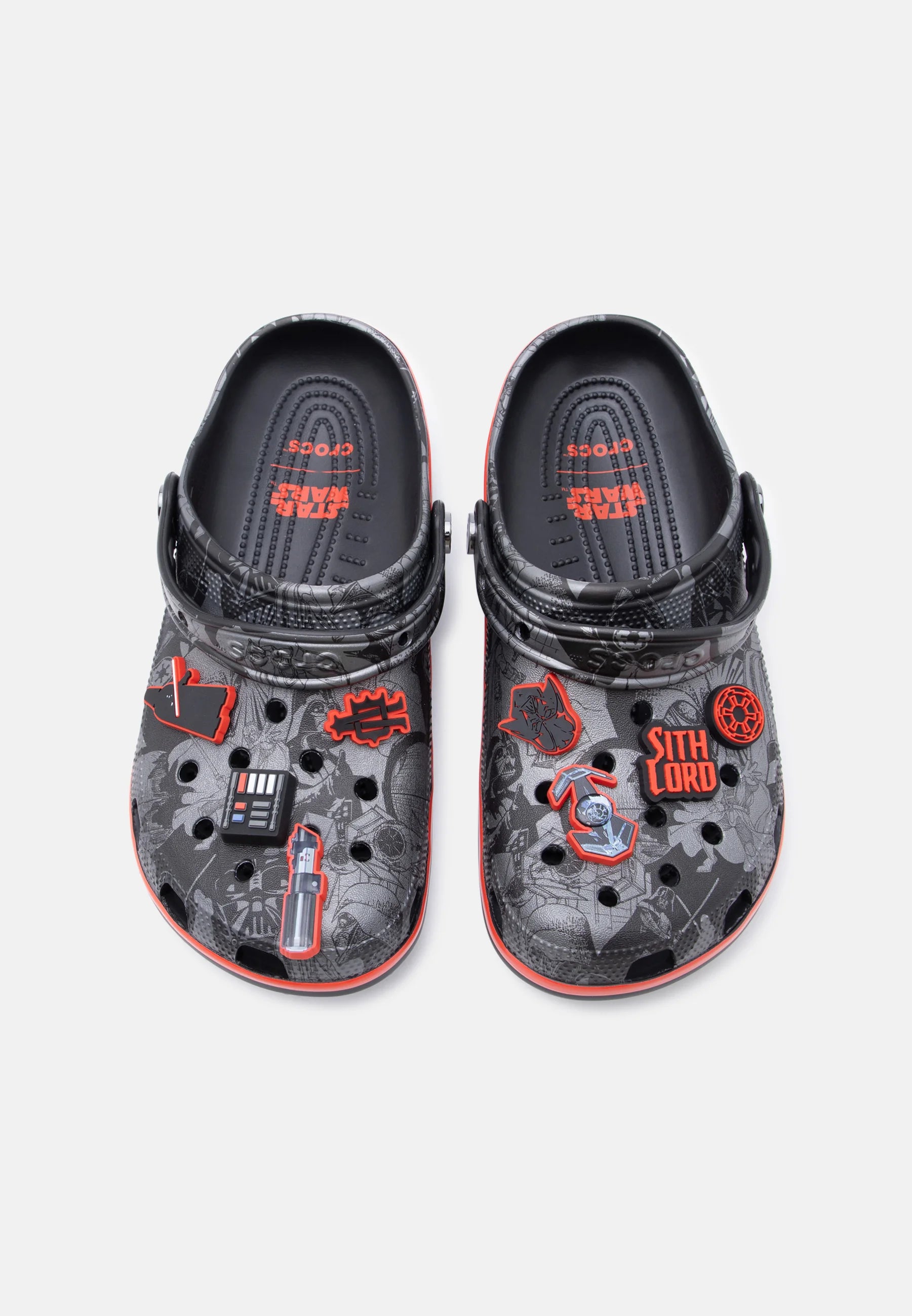 Crocs Star Wars Graphic Darth Vader Unisex Mules – Multi-Coloured