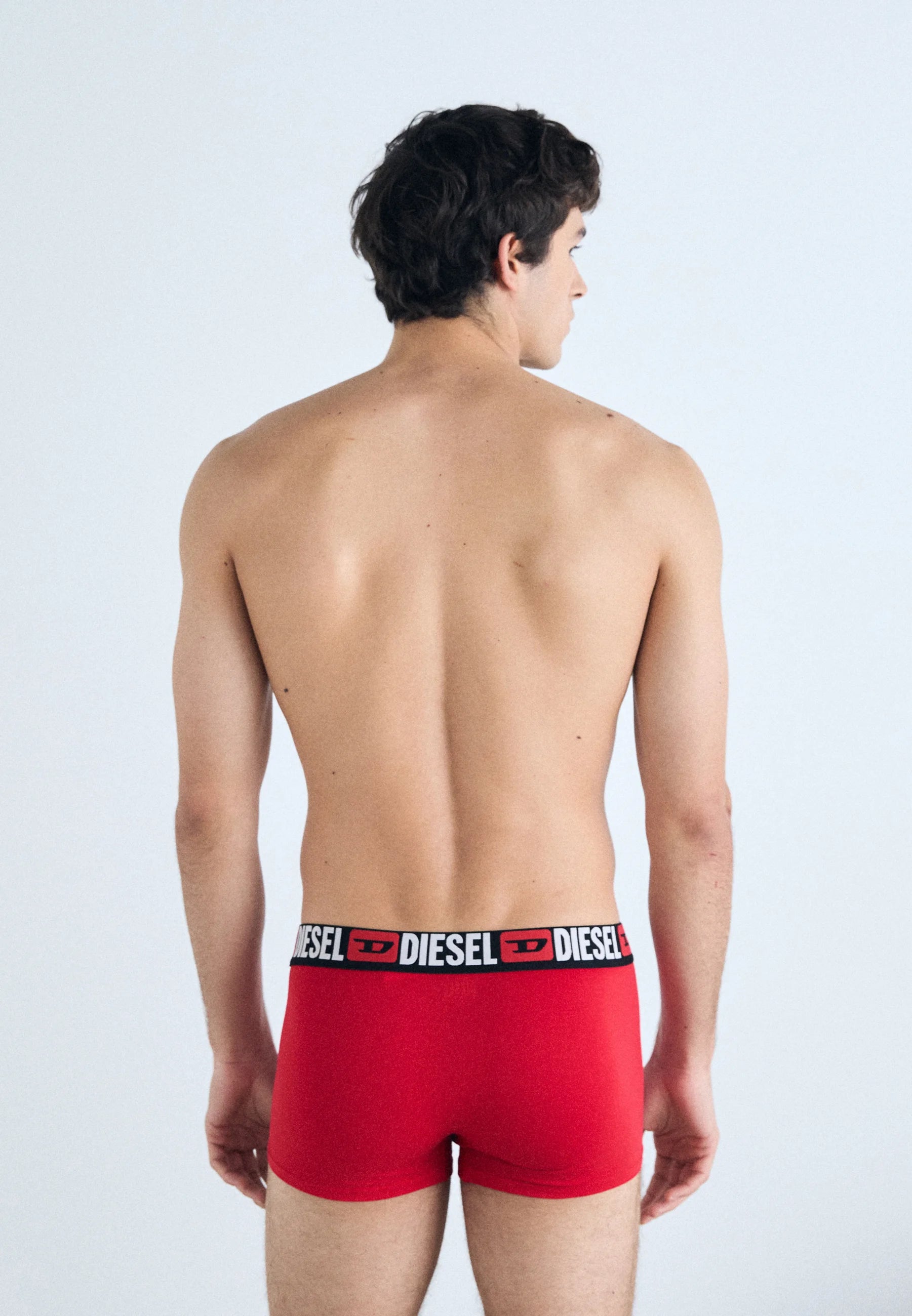 Lot de 3 boxers Diesel Damien Threepack – Noir, Gris, Rouge