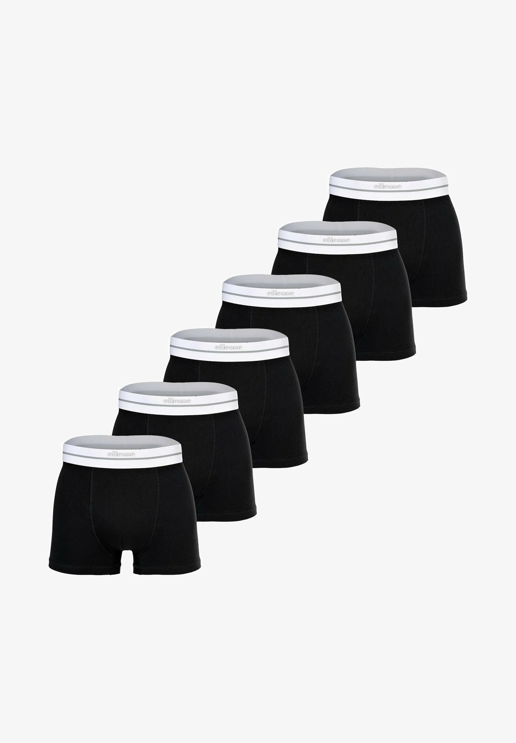 Ellesse Ambria 6er-Pack Unterhosen – Schwarz