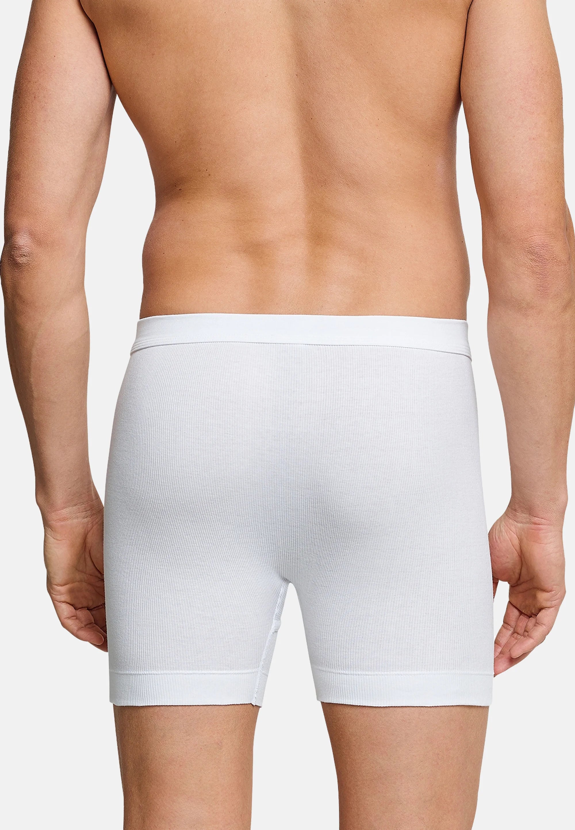 Lot de 3 boxers Schiesser Essentials Doppelripp - Blanc