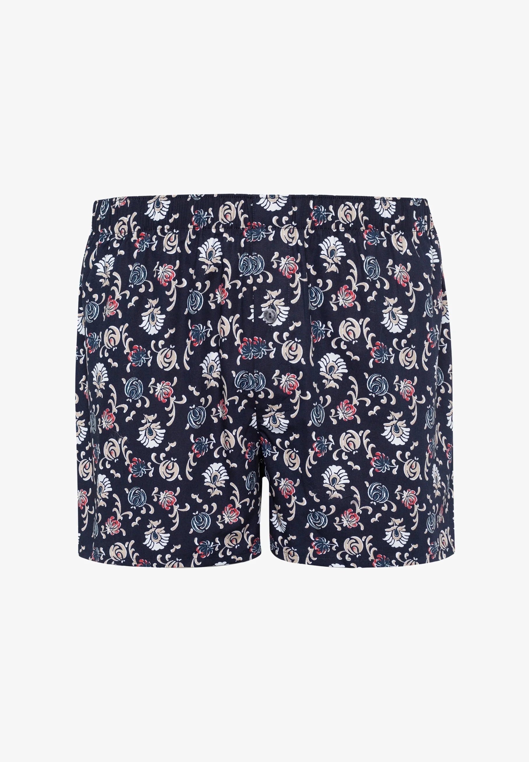 Boxer HANRO FANCY – Imprimé Botanique Marine