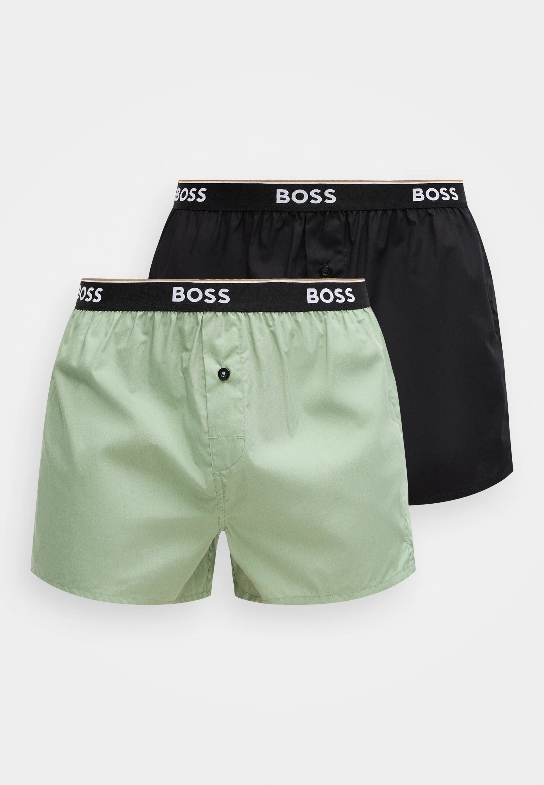 BOSS 2 Pack Boxer Shorts – Open Green