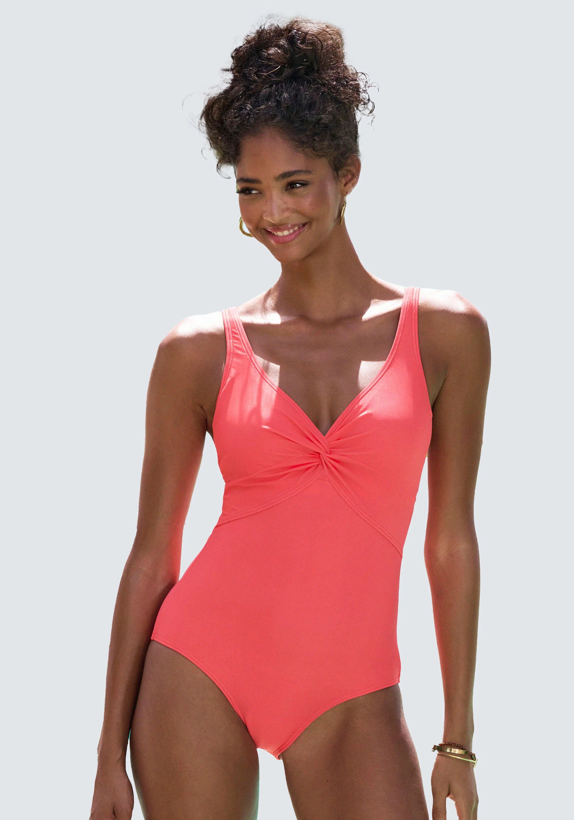 Maillot de Bain Classique LASCANA – Corail