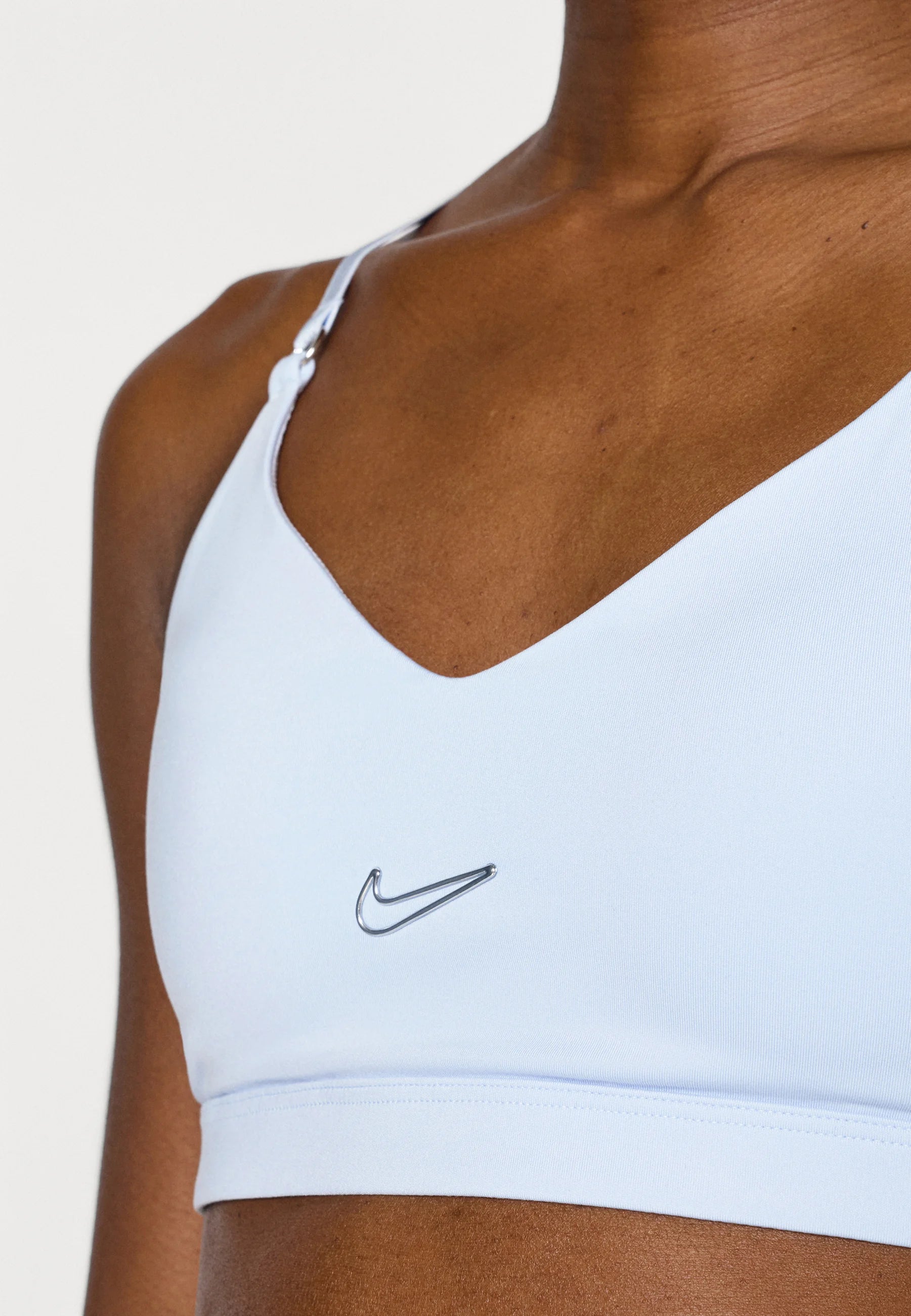 Soutien-gorge Nike Performance Indy GLS Light Support – Bleu hydrogène