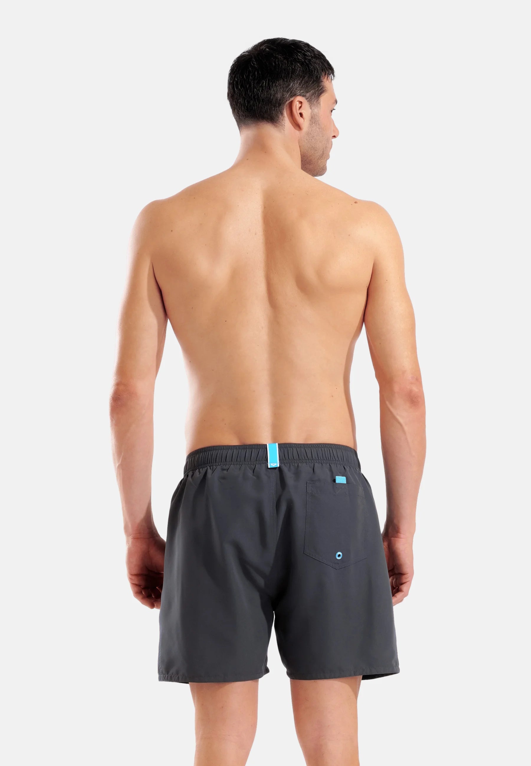 Arena Fundamentals Boxer R – Asfalto, Blu Neon