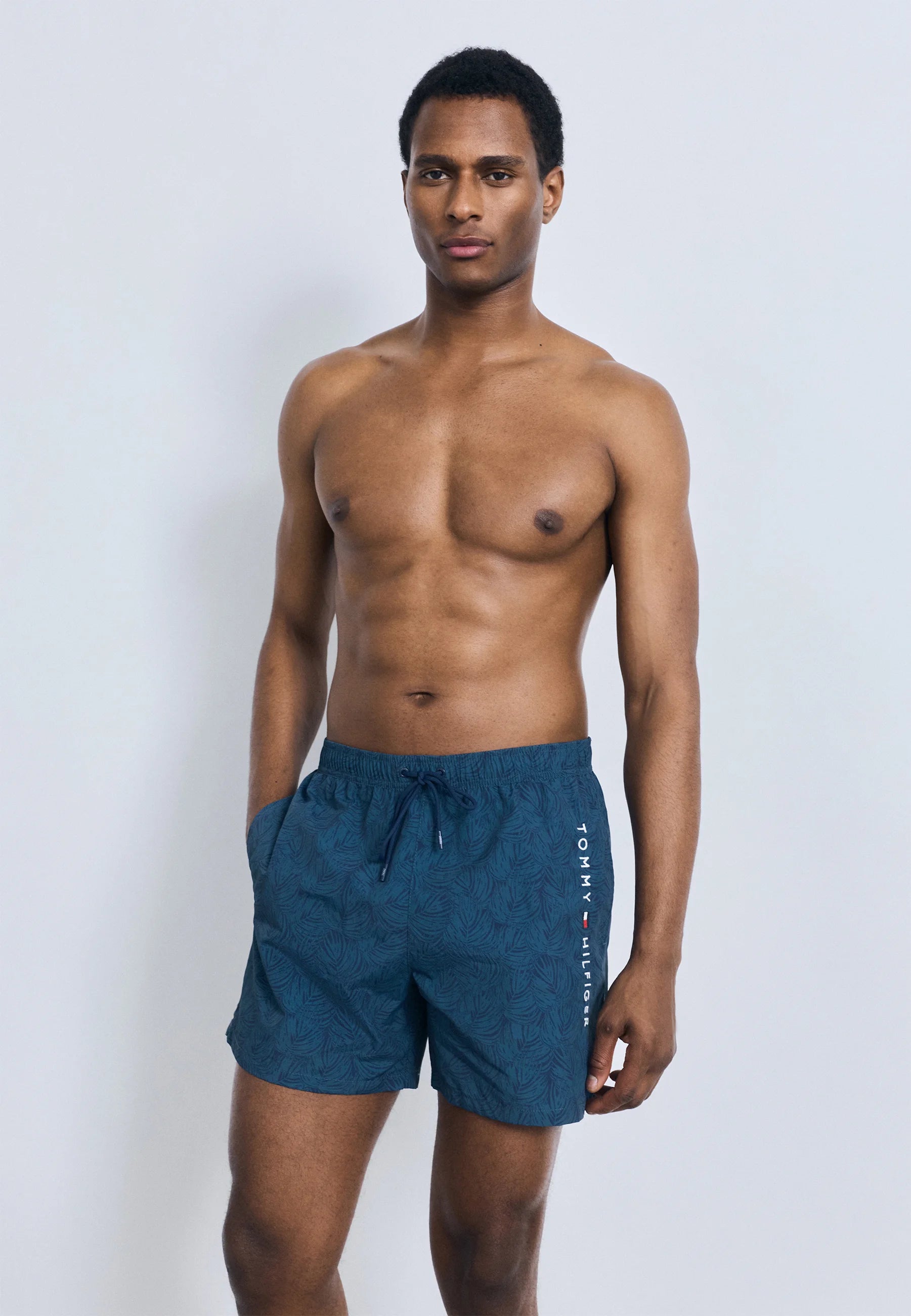 Tommy Hilfiger Print Swim Shorts – Aegean Sea