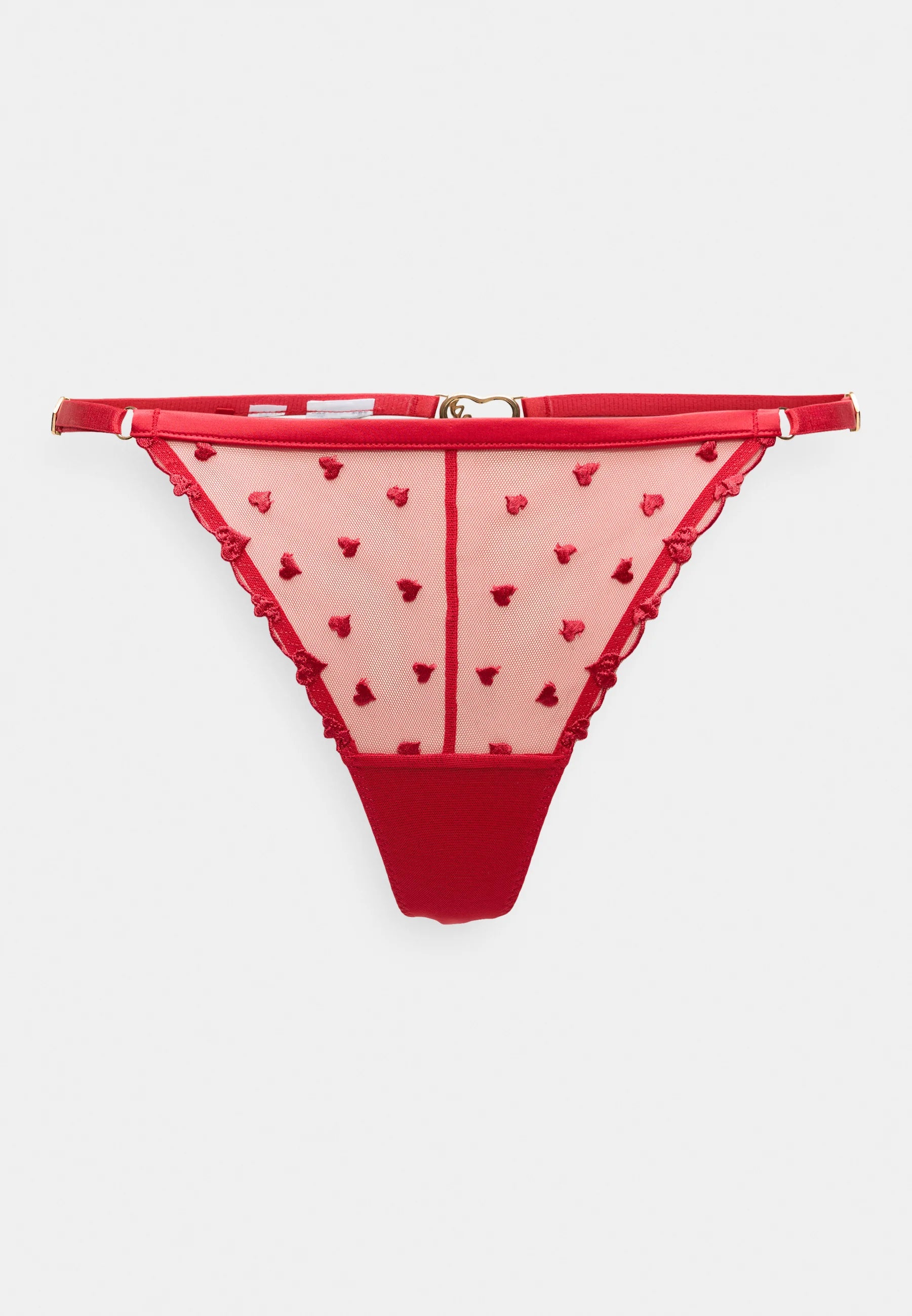 Guess Claire Tulle Thong – Chili Red