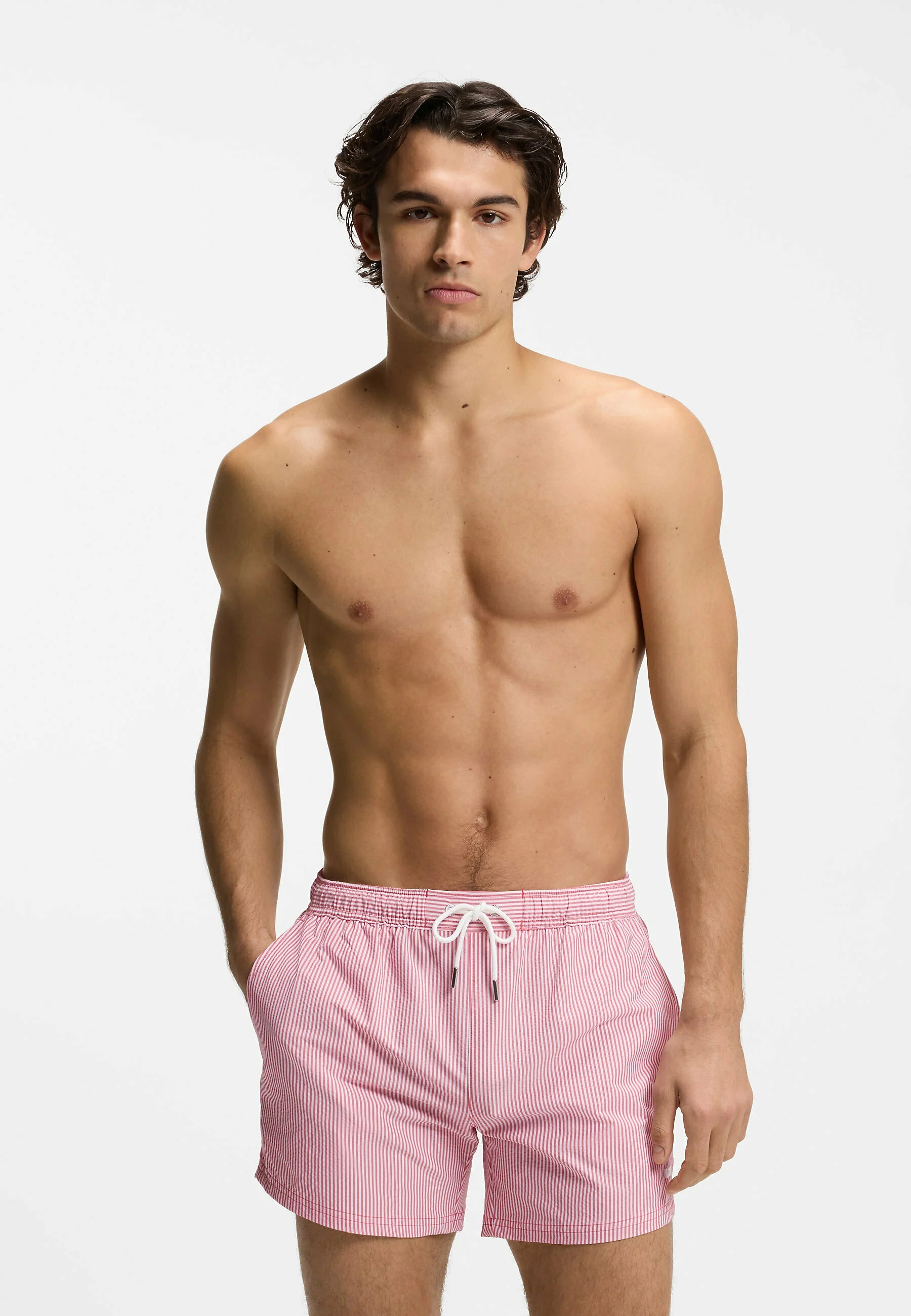 Short de bain BOSS Velvetfish – Dark Red Nine