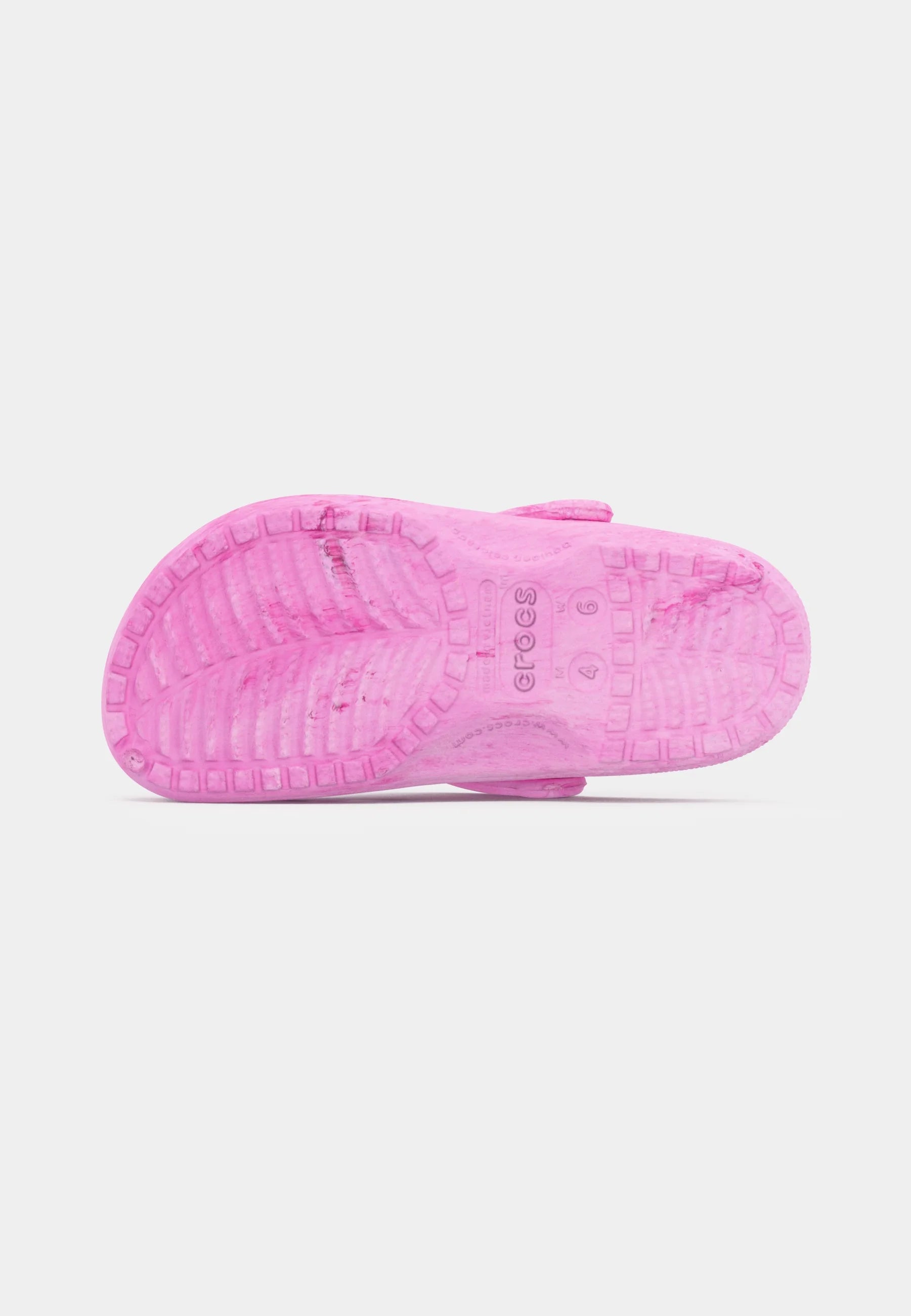 Klapki Crocs unisex – różowy wir