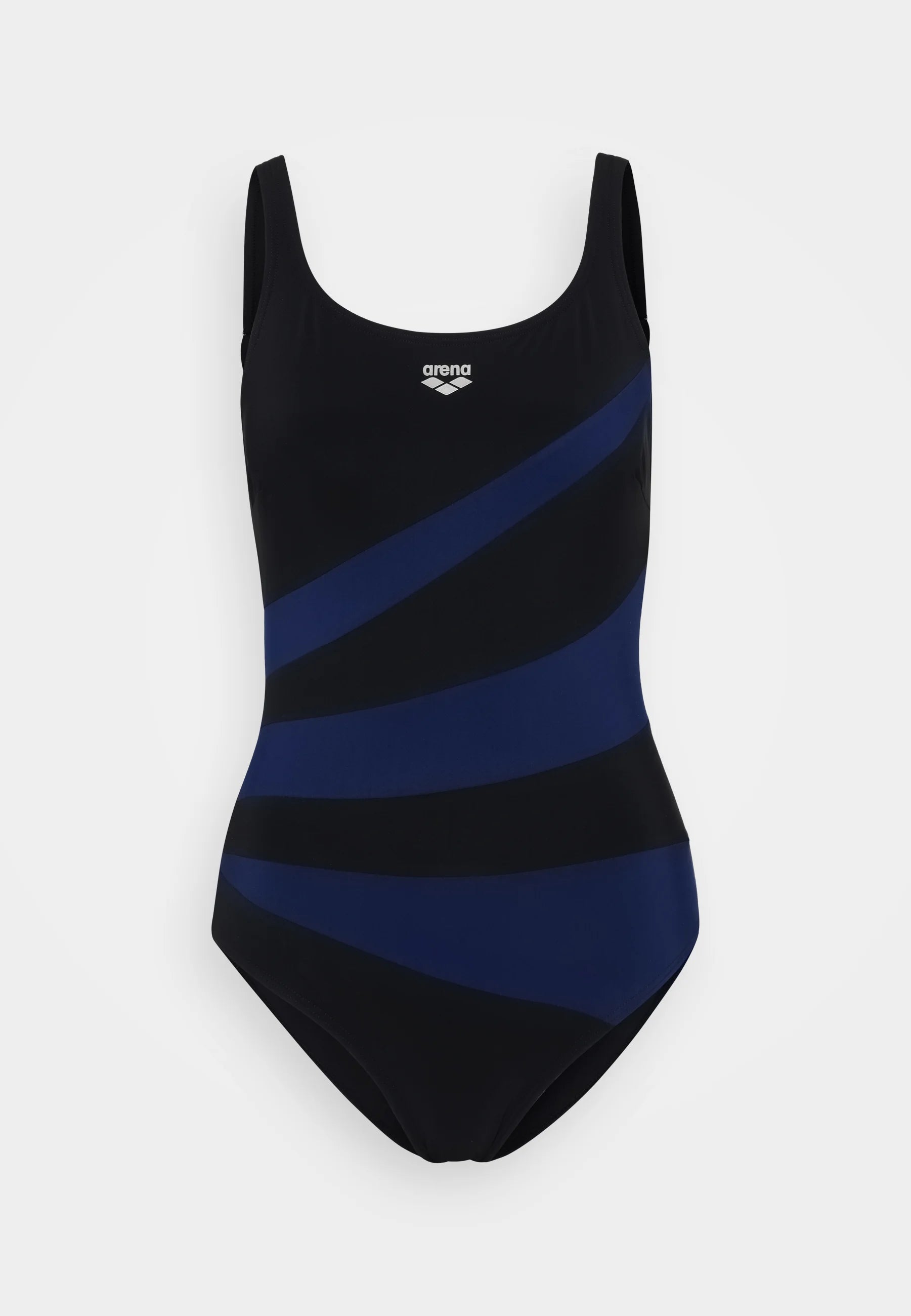 Arena Isabella Wing Back One-Piece Swimsuit – Black, Navy