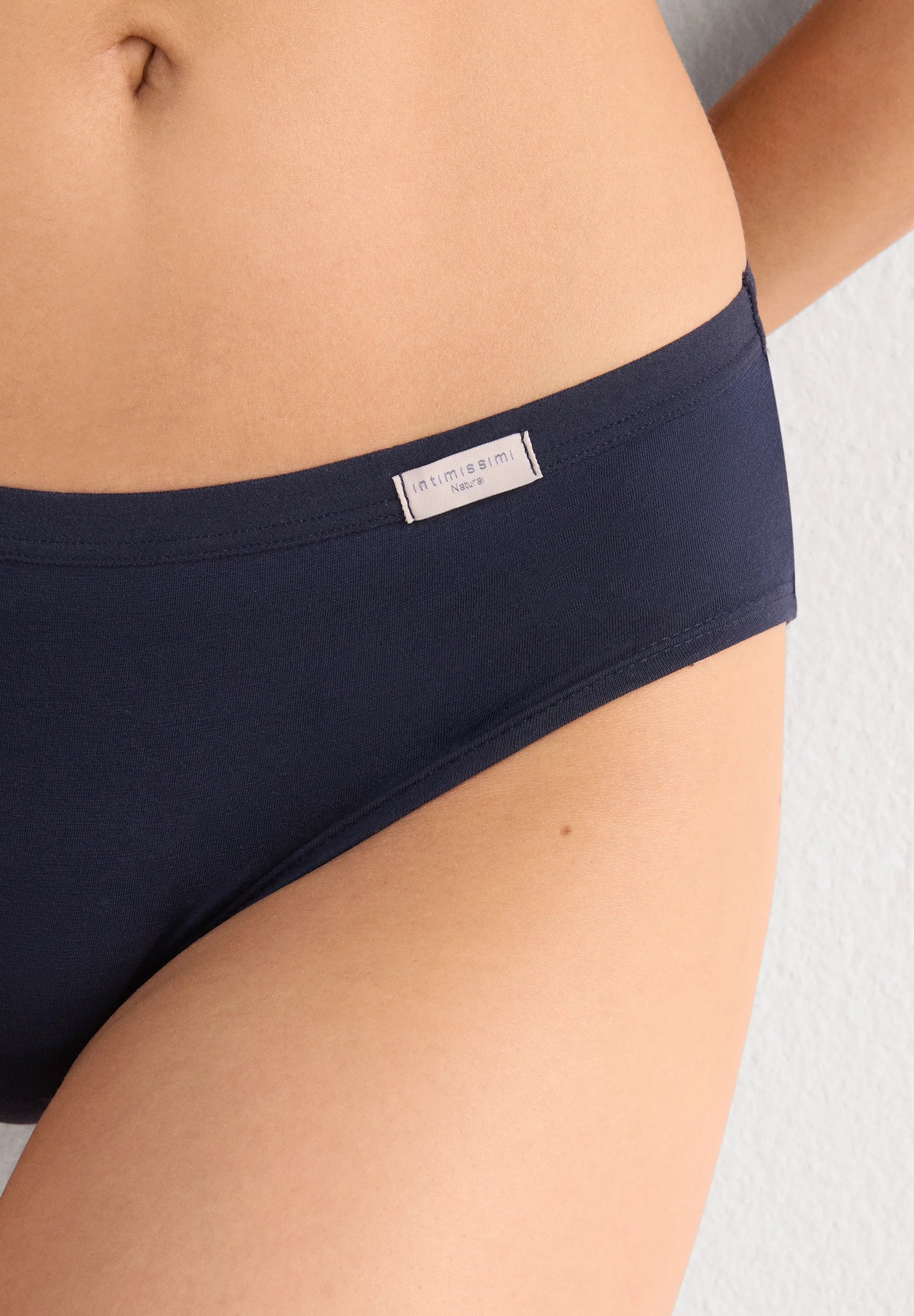 Kalhotky Intimissimi Full Coverage Briefs – Intense Blue