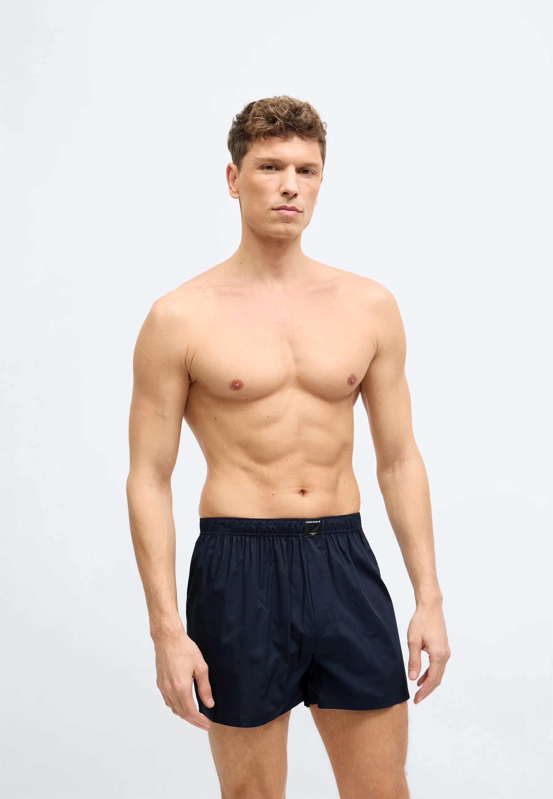 Boxerky Björn Borg Stretch 2 Pack – černé, modré