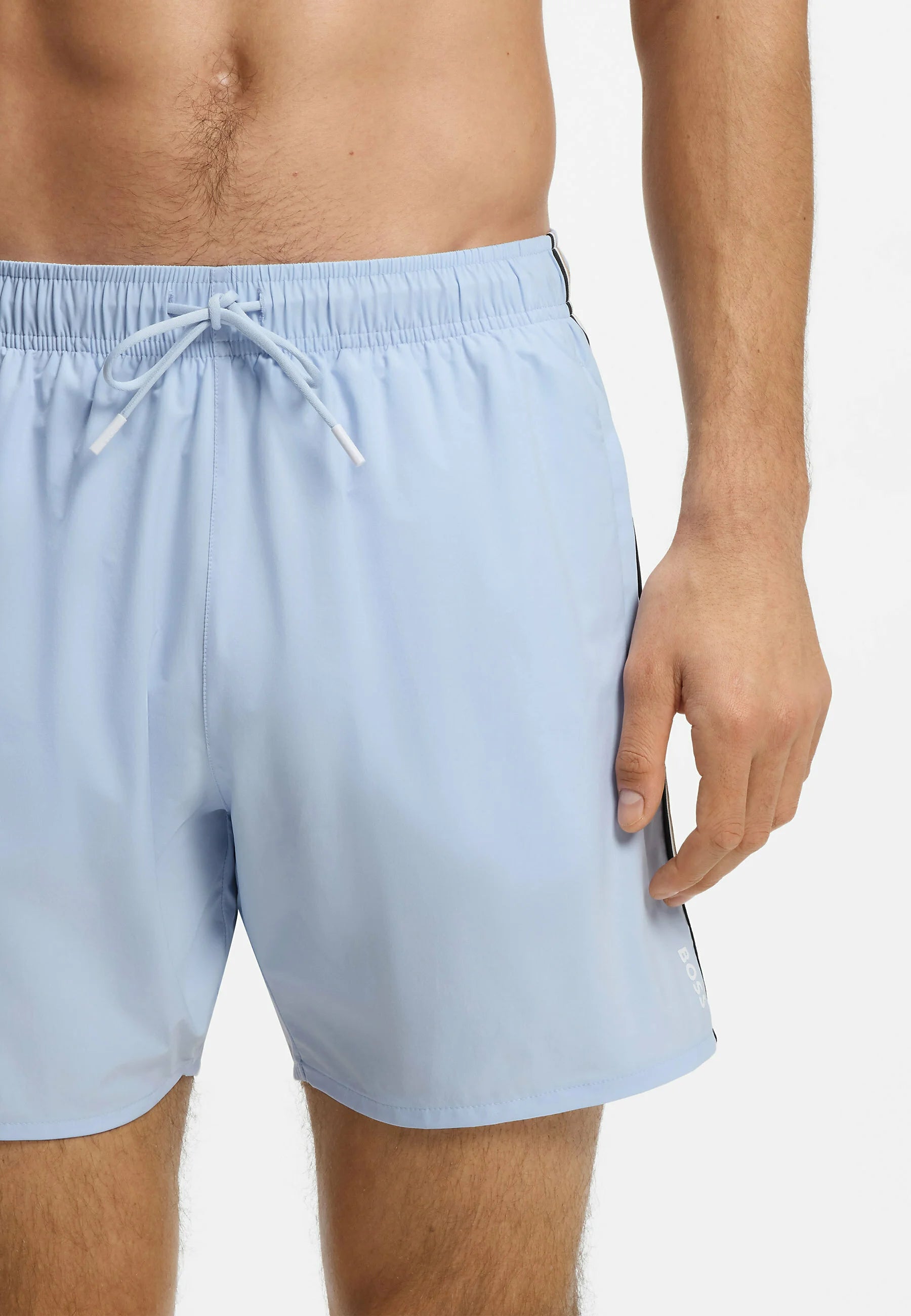 BOSS Iconic Swim Shorts – Light Blue Six