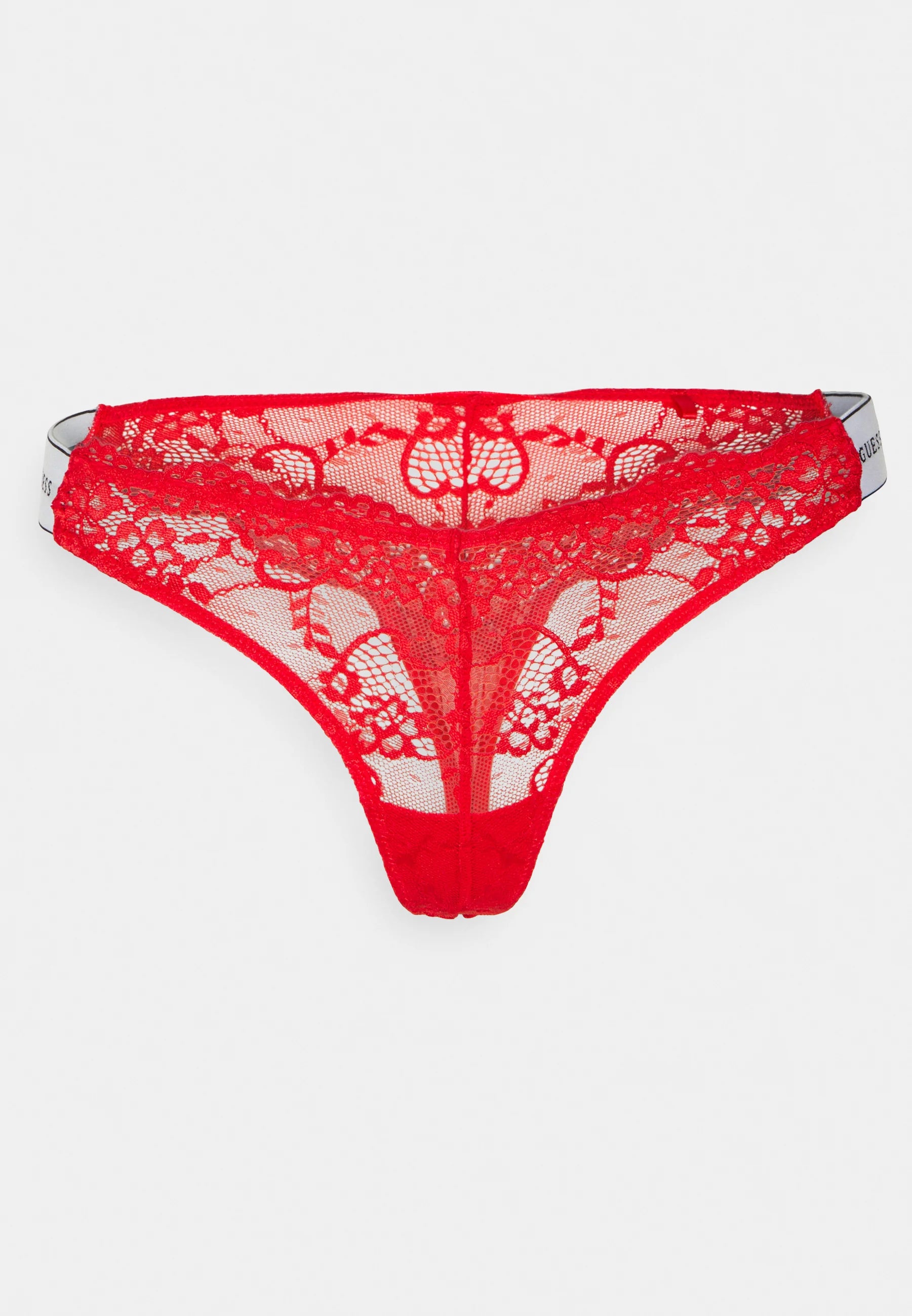 Guess Belle Lace Thong – Planet Red