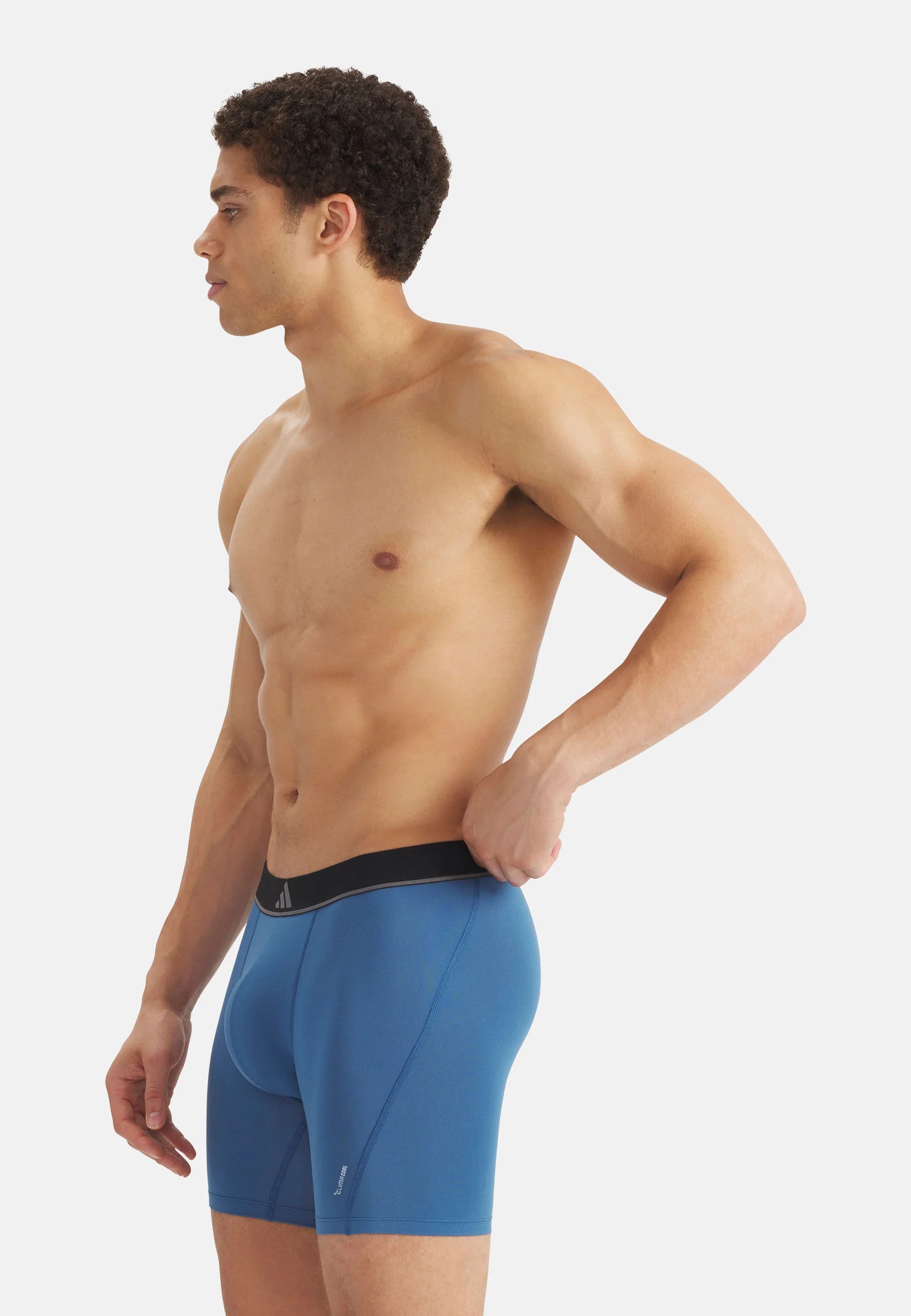 Boxerky Adidas Sportswear 6 Pack – světle šedé, černé, benzínové