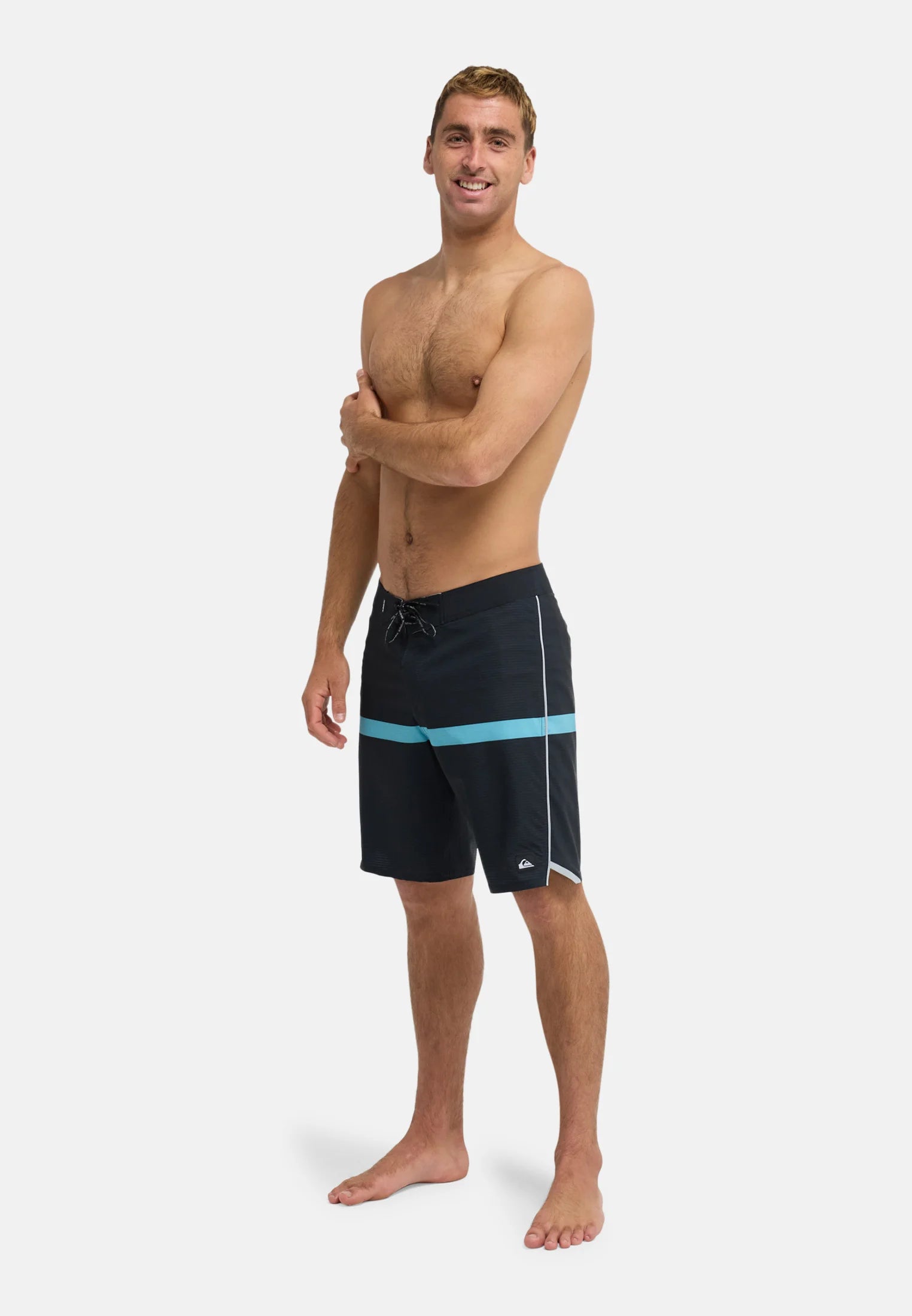 Quiksilver Highline Printed 20 Swim Shorts – Black