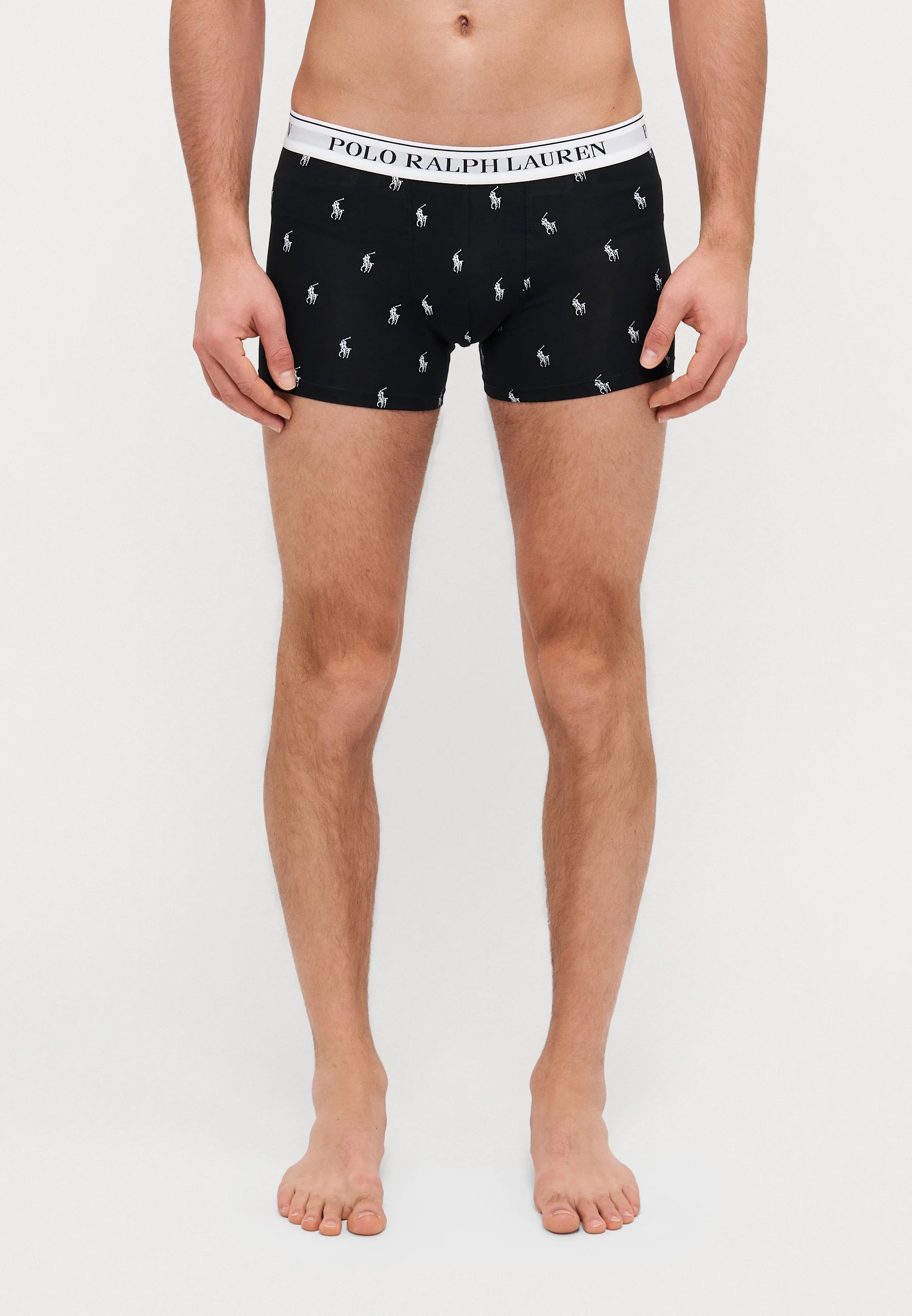 Polo Ralph Lauren Bavlněné Stretch Trunks – 5 Pack – černá, šedá, bílá