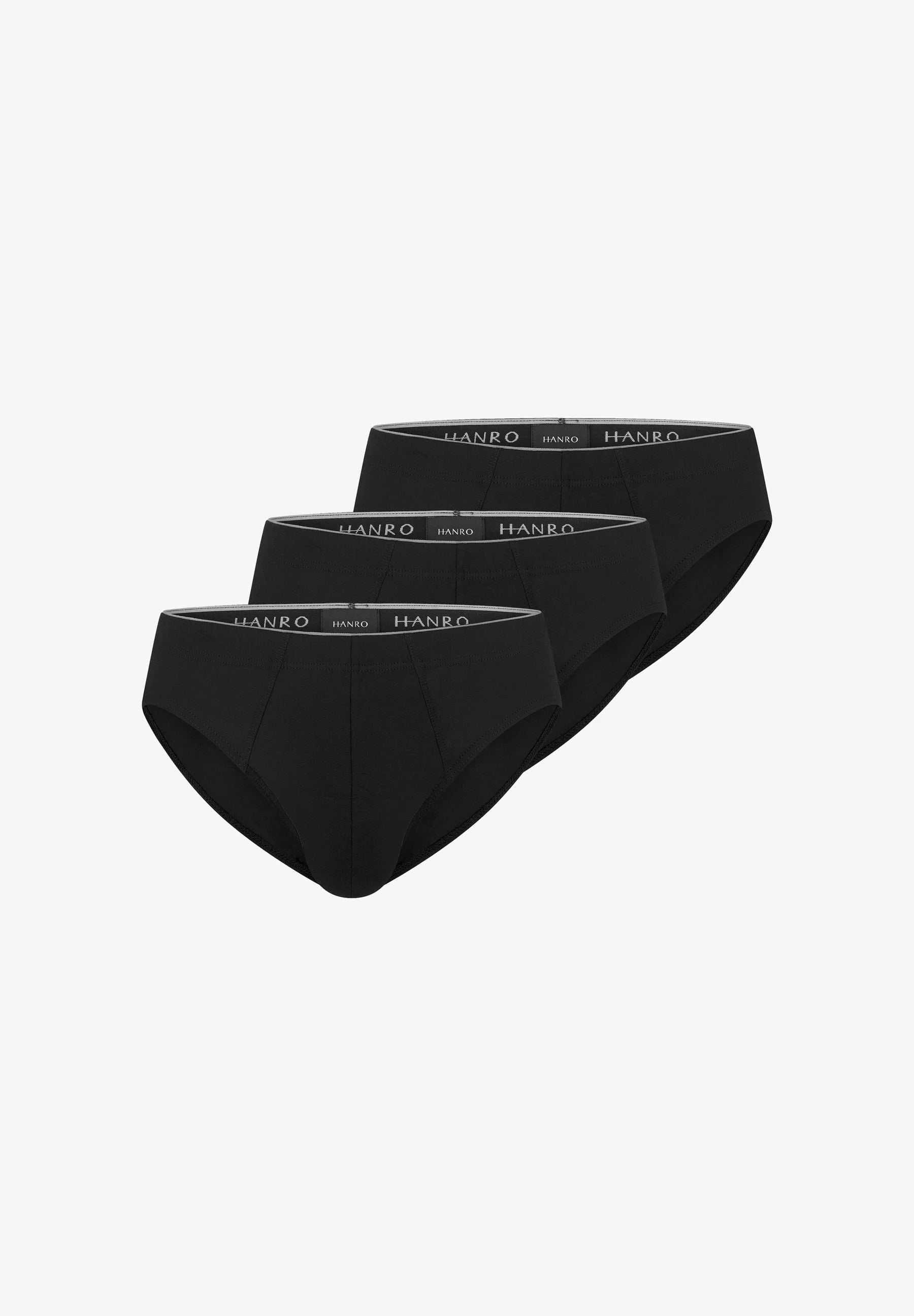 HANRO Lot de 3 slips – Noir