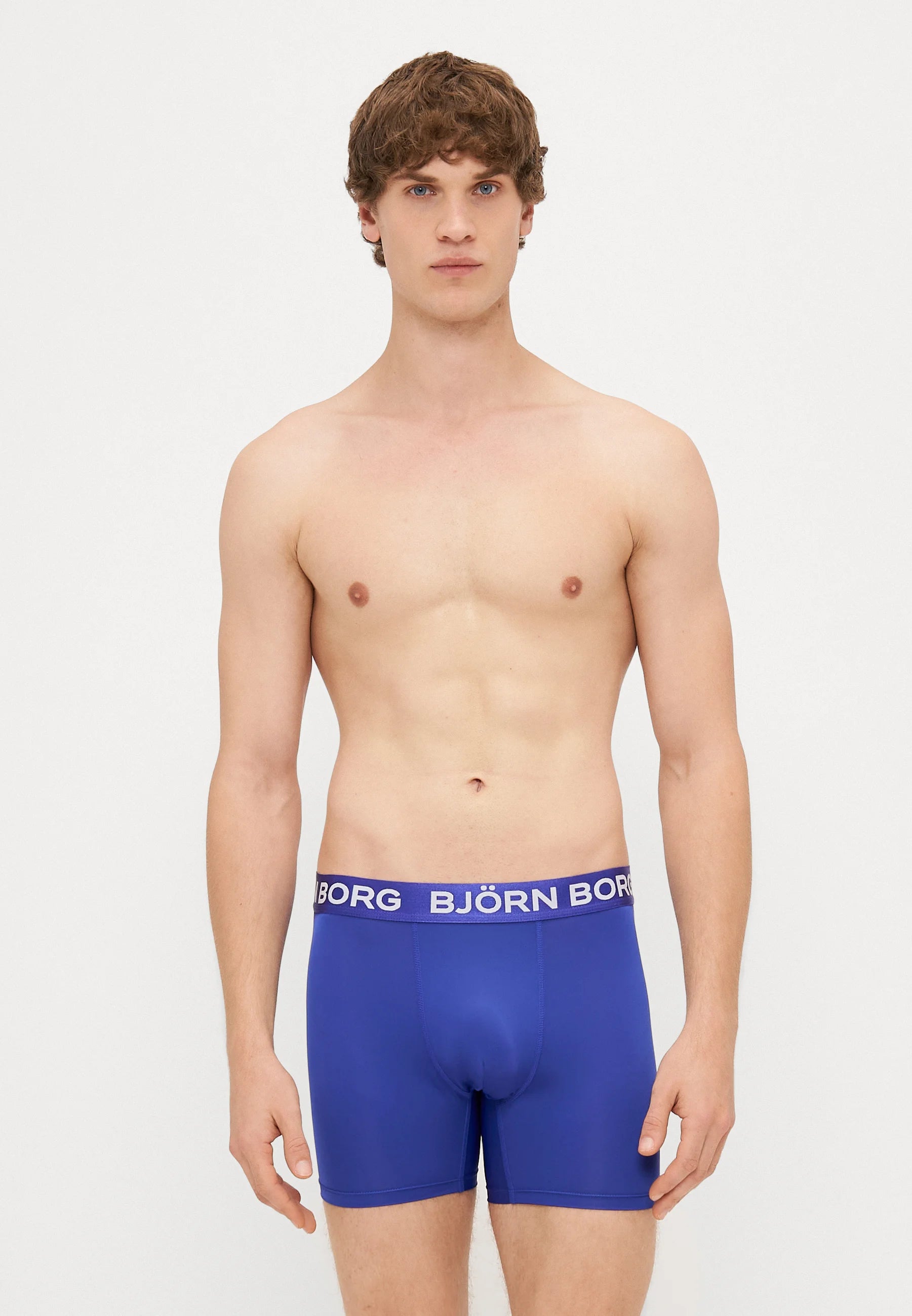 Björn Borg Sports 5 Pack Boxer Briefs – Blue, Black