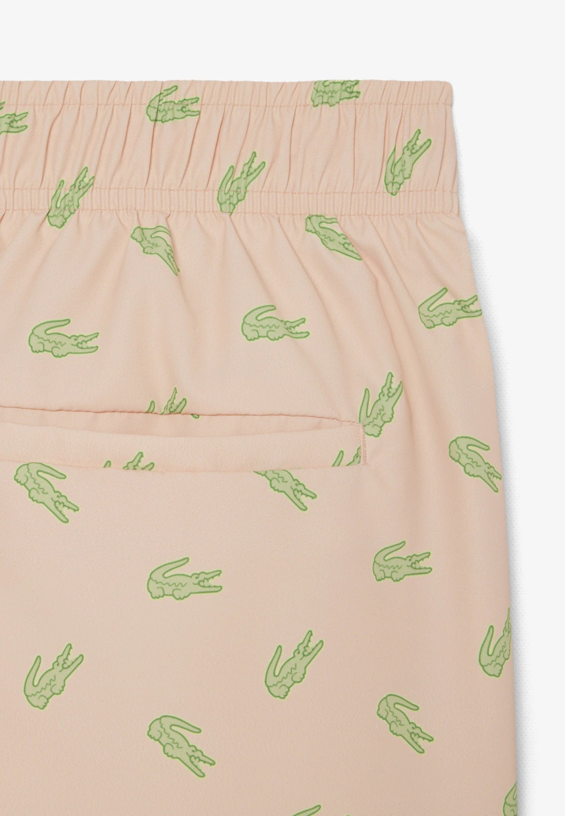 Short de bain Lacoste – Rose Pêche-BIG