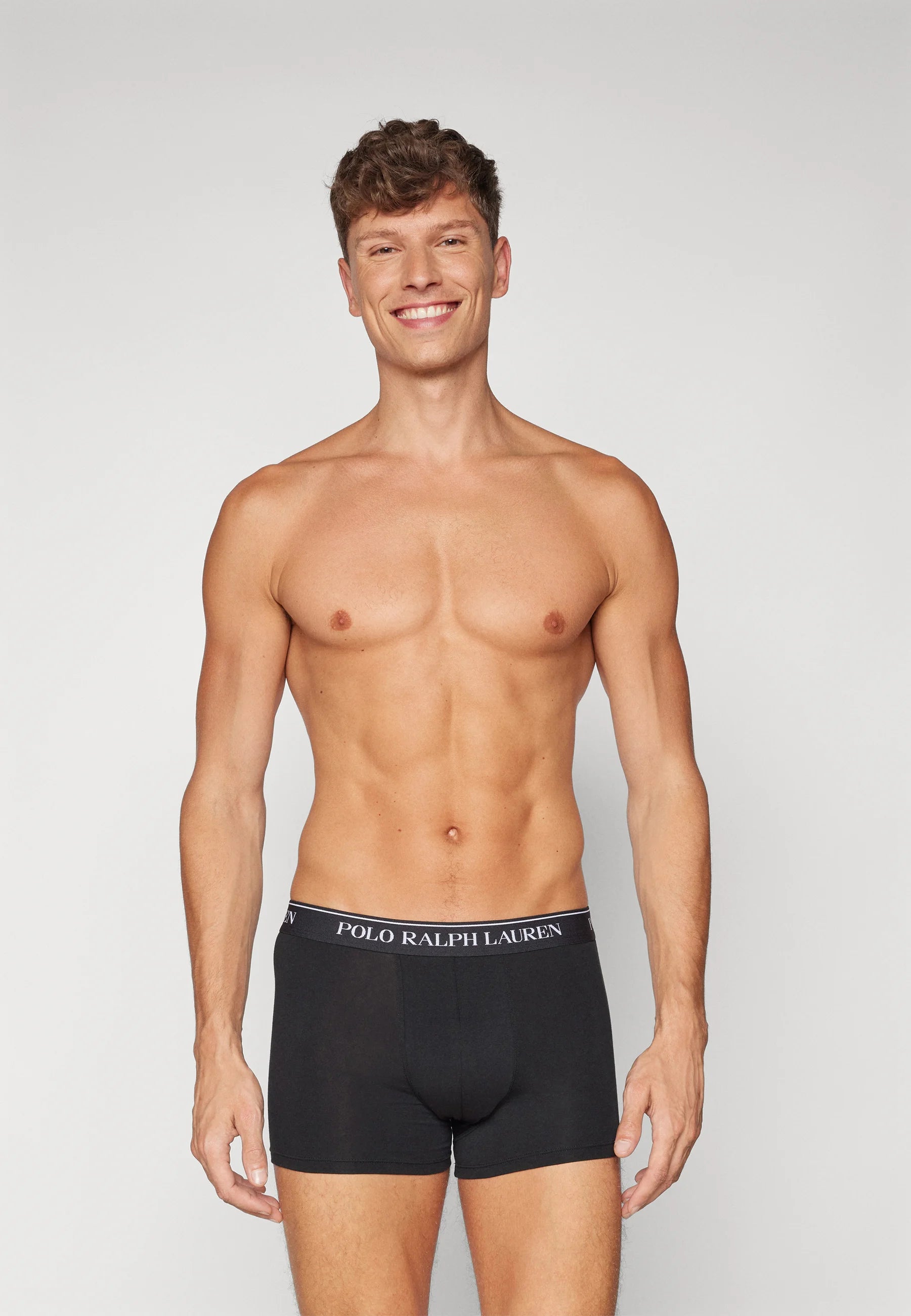 Polo Ralph Lauren Cotton Stretch Trunks – 5 Pack – Black, Trail, Khaki