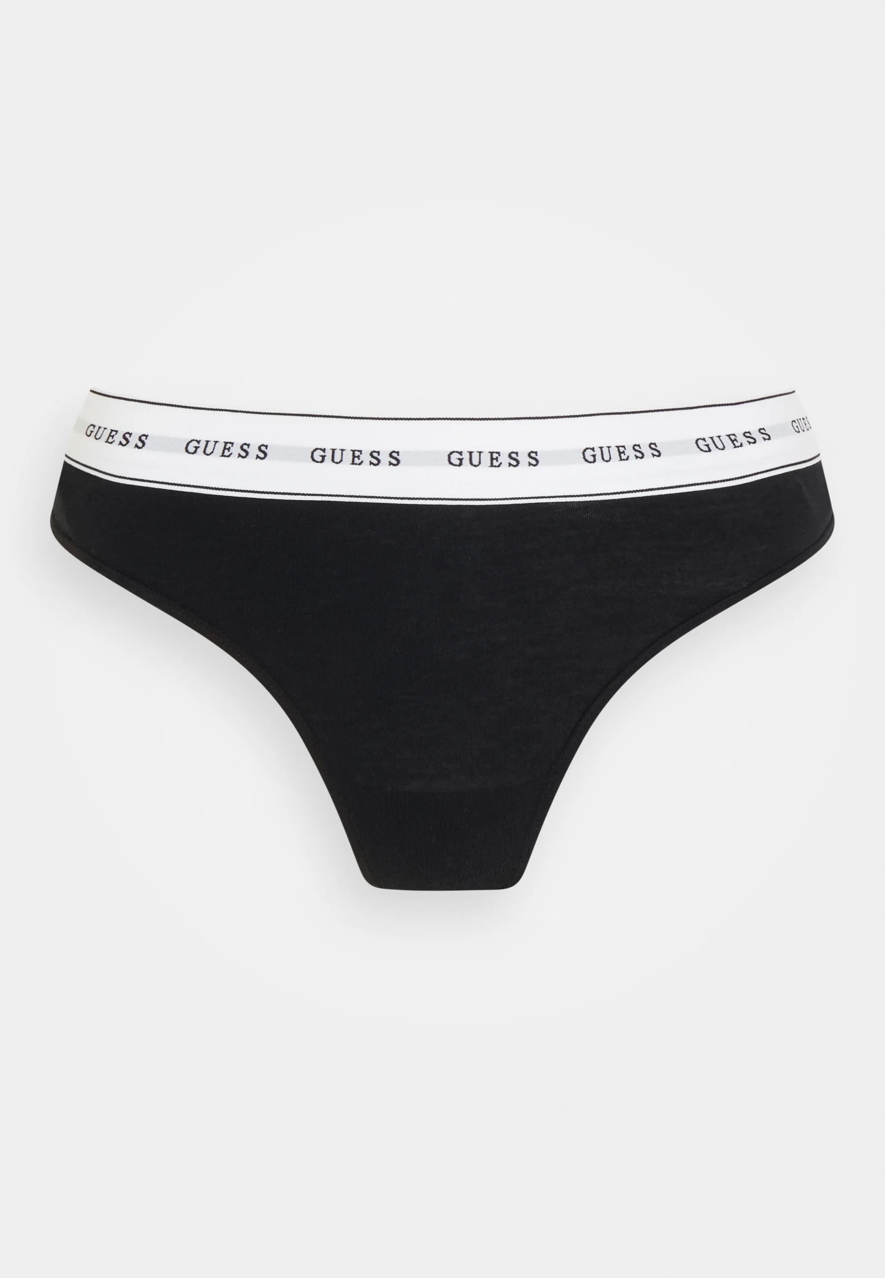 Guess Carrie Cotton Modal Thong – Jet Black