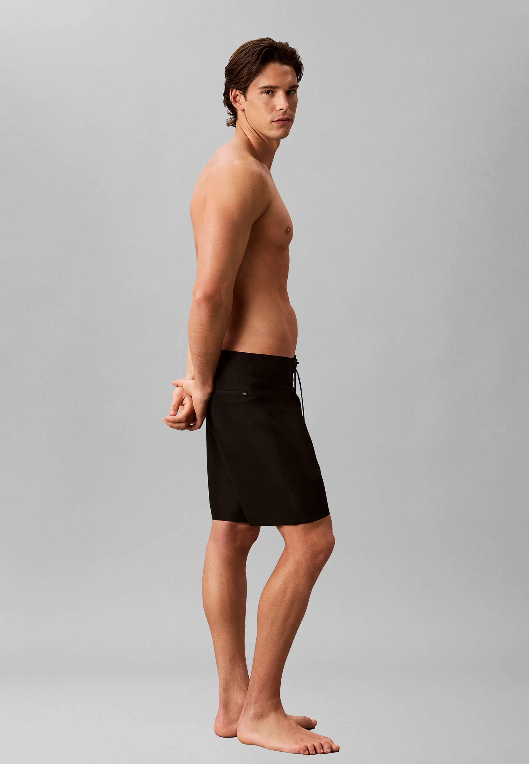 Pantaloncini da surf Calvin Klein Potenza intensa - Nero