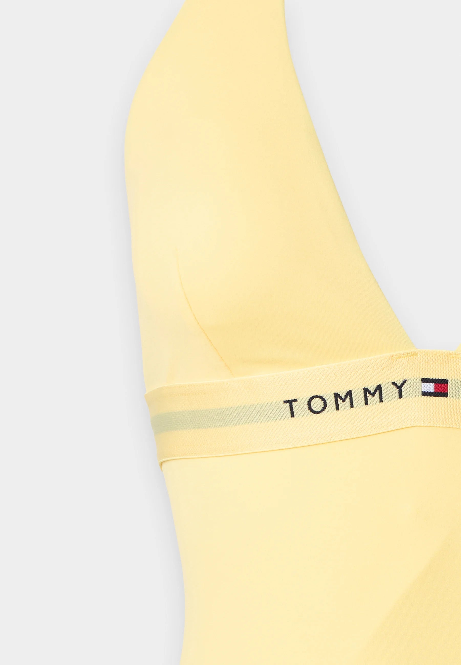 Plavky Tommy Hilfiger Original Logo Halter – Citronella
